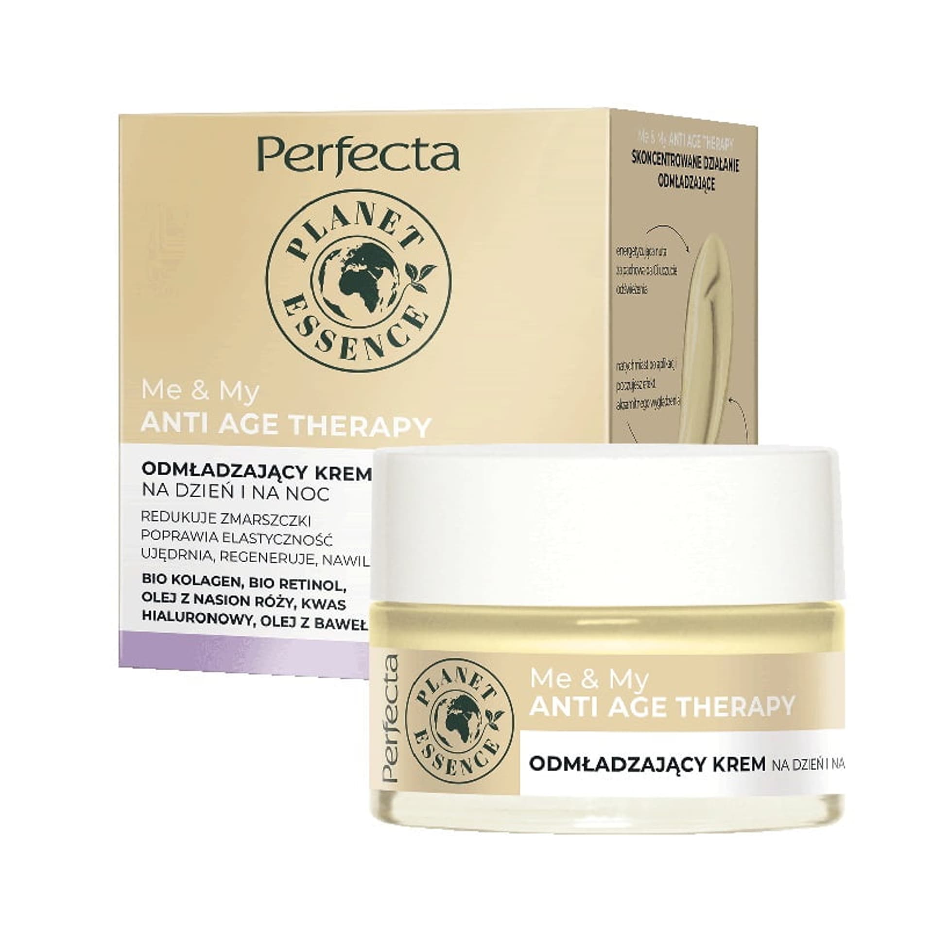 

Perfecta Me My Anti-Age Therapy krem intensywnie wygładzający na dzień i na noc 50ml