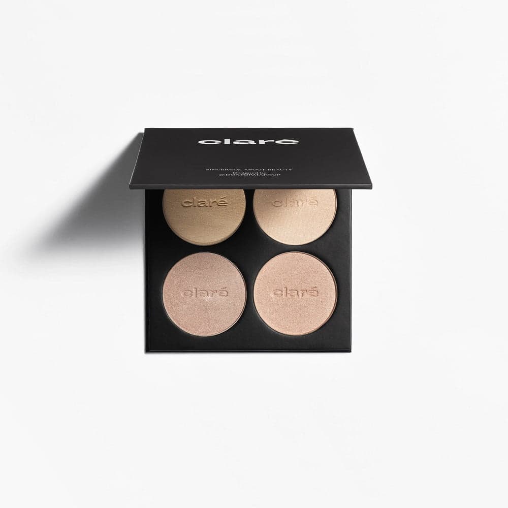 

Clare Make-up Surgery paleta pudrów rozświetlających 4x8g