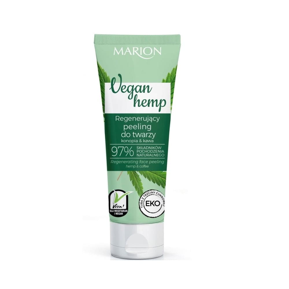 

Marion Vegan Hemp regenerujący peeling do twarzy KonopiaKawa 75ml