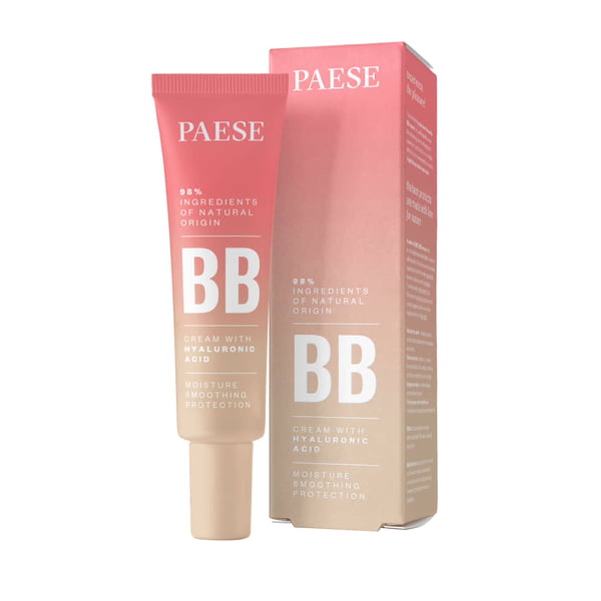 

Paese BB Cream naturalny krem BB z kwasem hialuronowym 01 Ivory 30ml