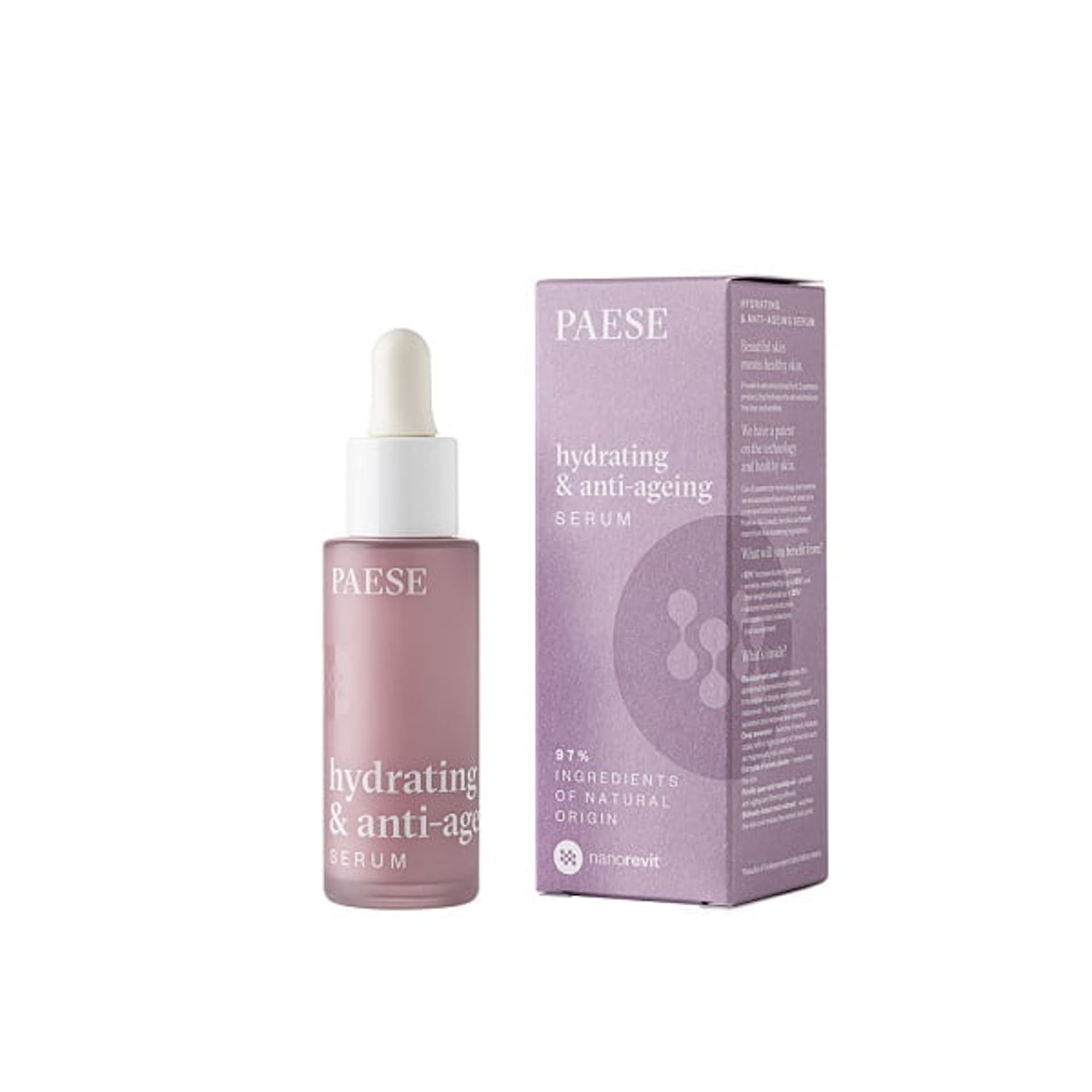 

Paese Nanorevit Hydrating Anti-Ageing Serum nawilżająco-przeciwzmarszczkowe serum do twarzy 30ml