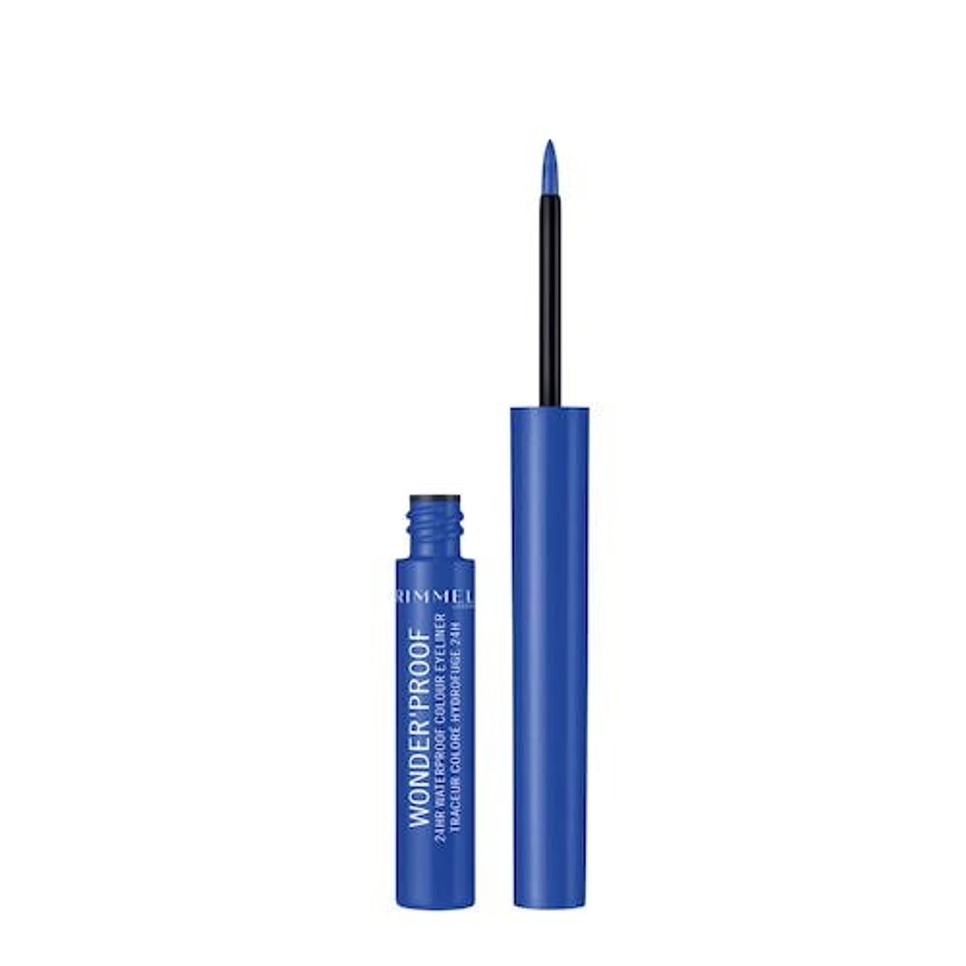 

Rimmel Wonder'Proof wodoodporny eyeliner w pędzelku 05 Pure Blue 1.4ml