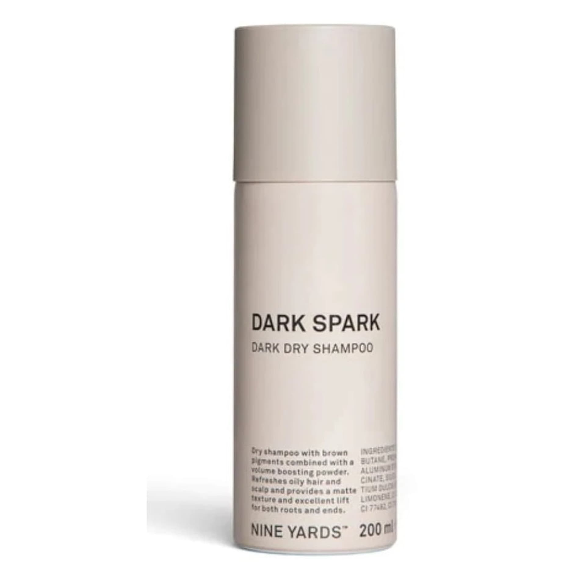 

Nine Yards Dark Spark Dark Dry Shampoo suchy szampon z ciemnymi pigmentami 200ml
