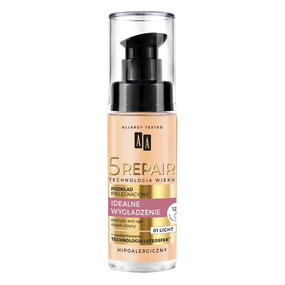 

AA Technologia Wieku 5 Repair podkład pielęgnacyjny Idealne Wygładzenie - 01 Light 30ml