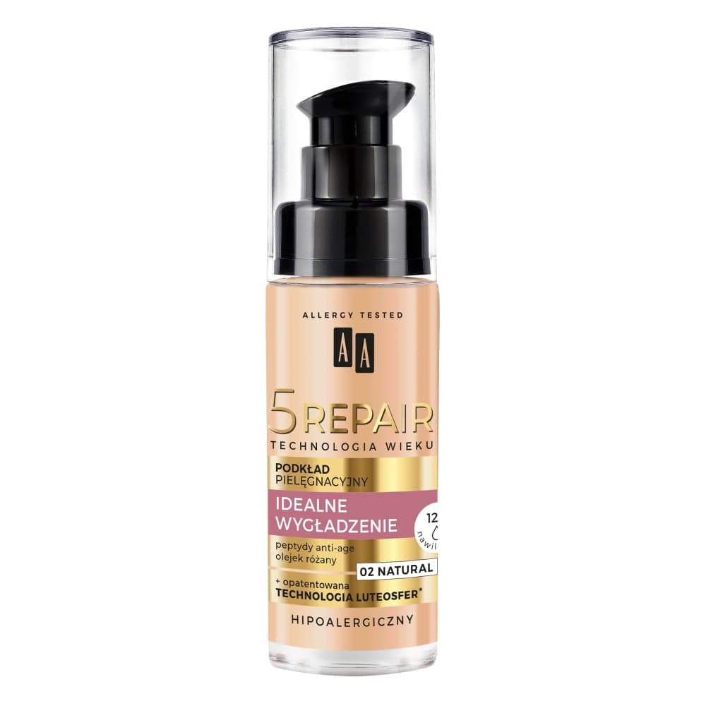 

AA Technologia Wieku 5 Repair podkład pielęgnacyjny Idealne Wygładzenie - 02 Natural 30ml