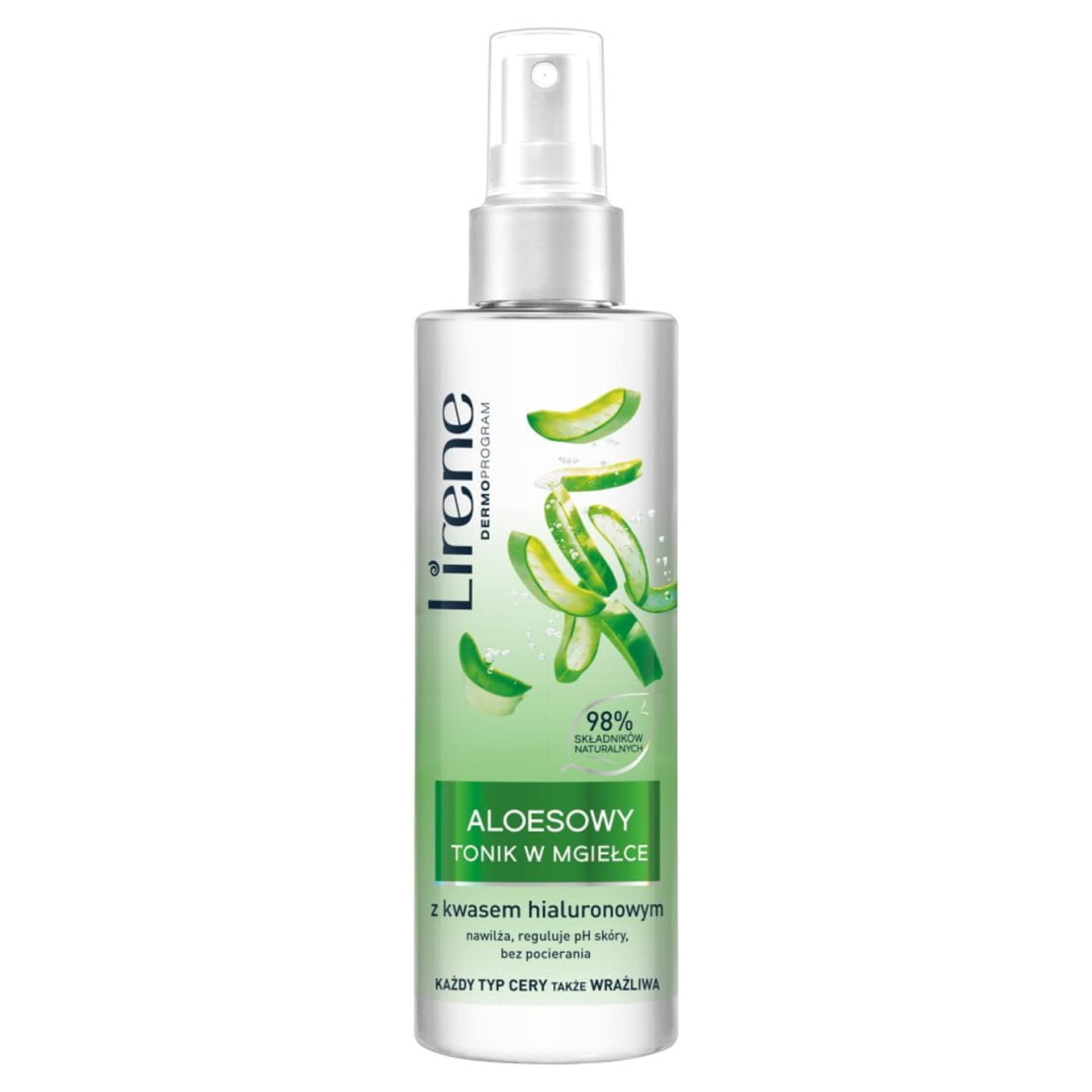 

Lirene Aloesowy tonik w mgiełce z kwasem hialuronowym 200ml