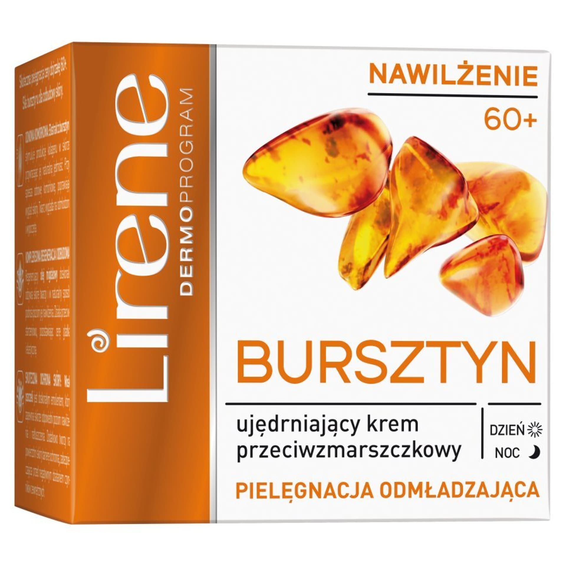 

Lirene Bursztyn 60+ ujędrniający krem przeciwzmarszczkowy na dzień i noc 50ml