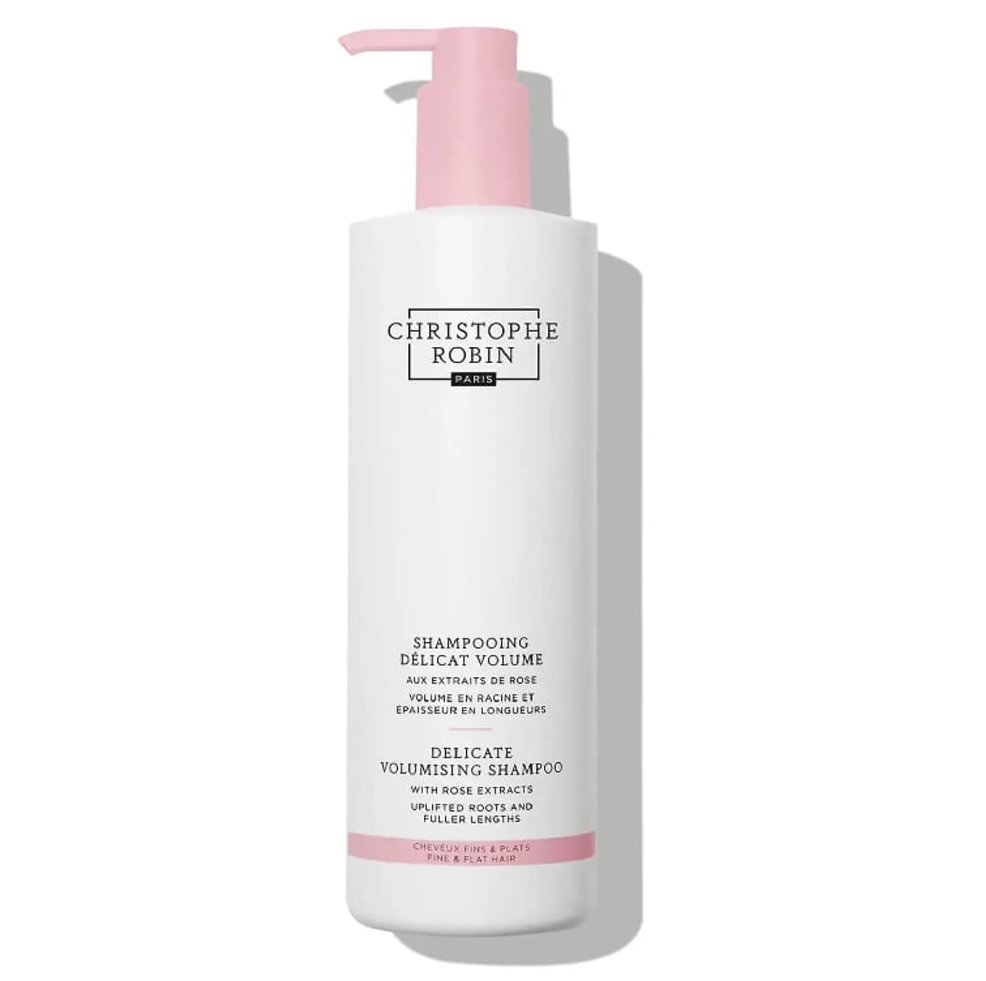 

Christophe Robin Delicate Volumizing Shampoo With Rose Extracts codzienny szampon dodający objętości włosom cienkim 500ml