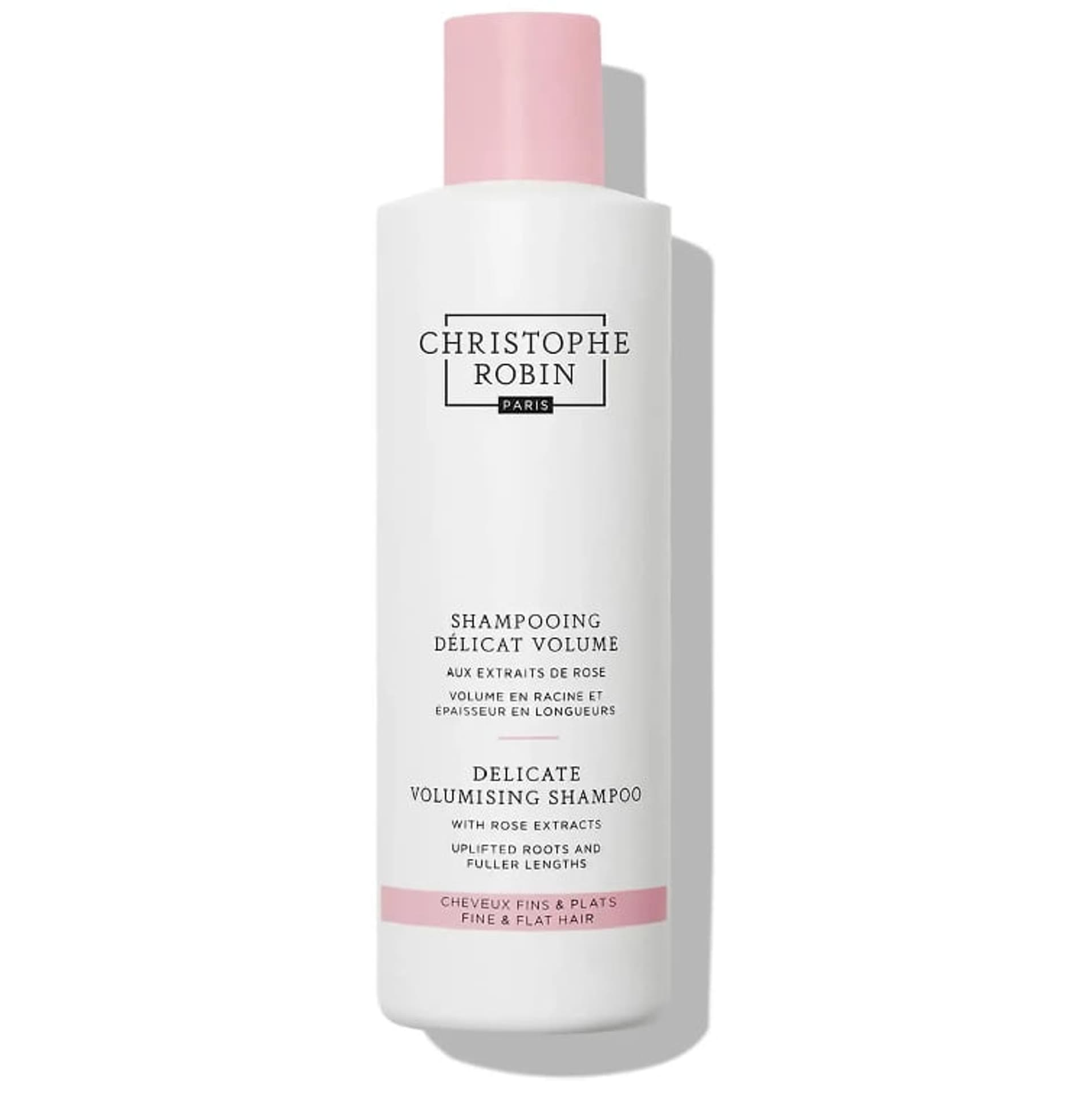 

Christophe Robin Delicate Volumizing Shampoo With Rose Extracts codzienny szampon dodający objętości włosom cienkim 250ml