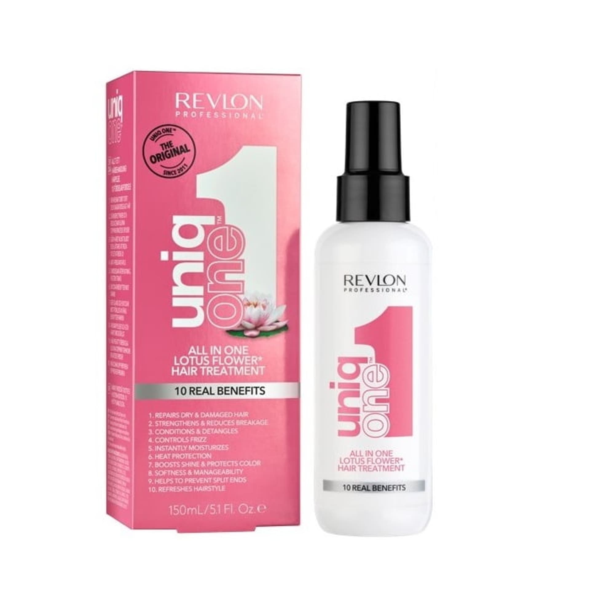 

Revlon Professional UniqOne™ All In One Lotus Flower Hair Treatment regenerująca kuracja do włosów w sprayu 150ml