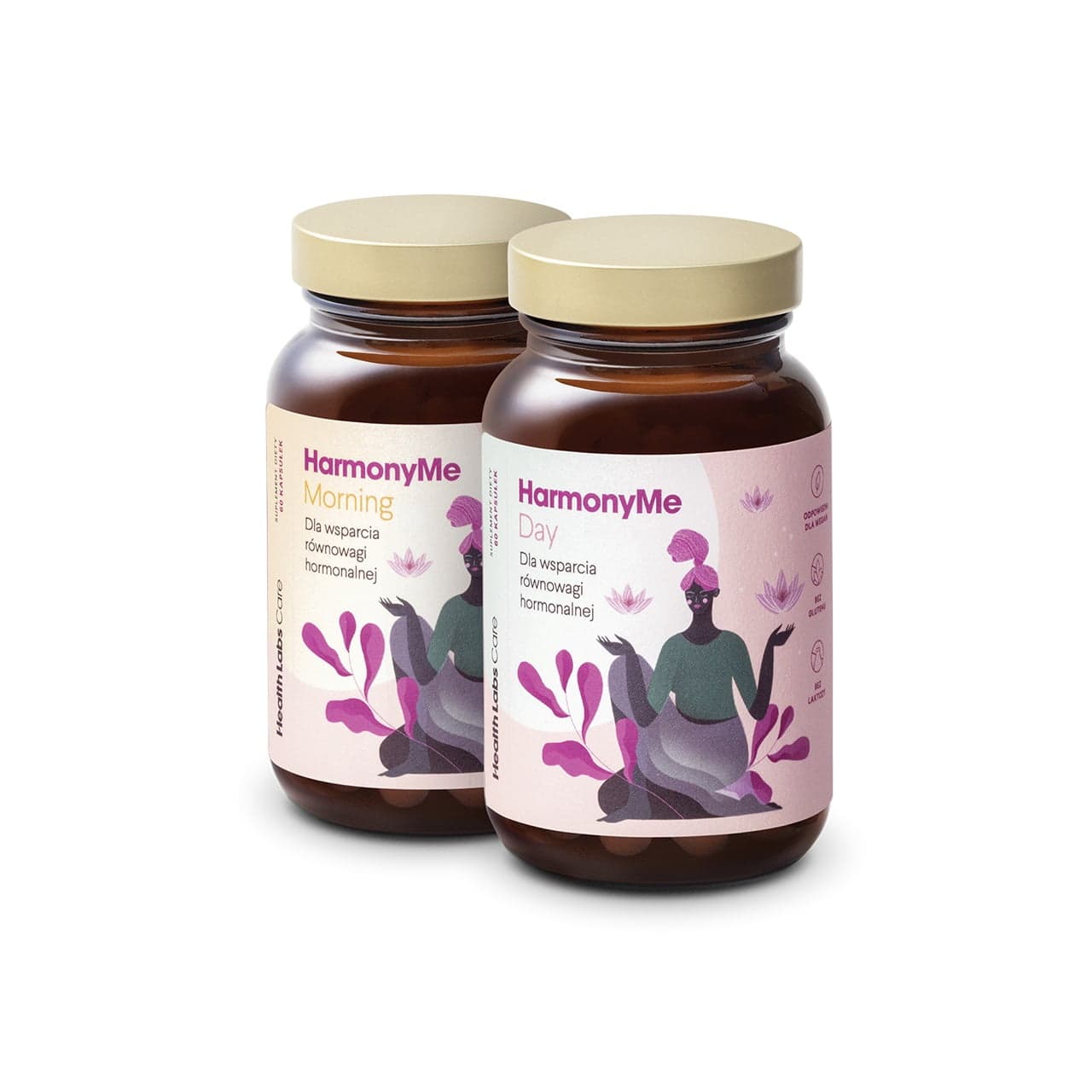 

HealthLabs Zestaw HarmonyMe dla wsparcia równowagi hormonalnej HarmonyMe Morning 60 kapsułek + HarmonyMe Day 60 kapsułek