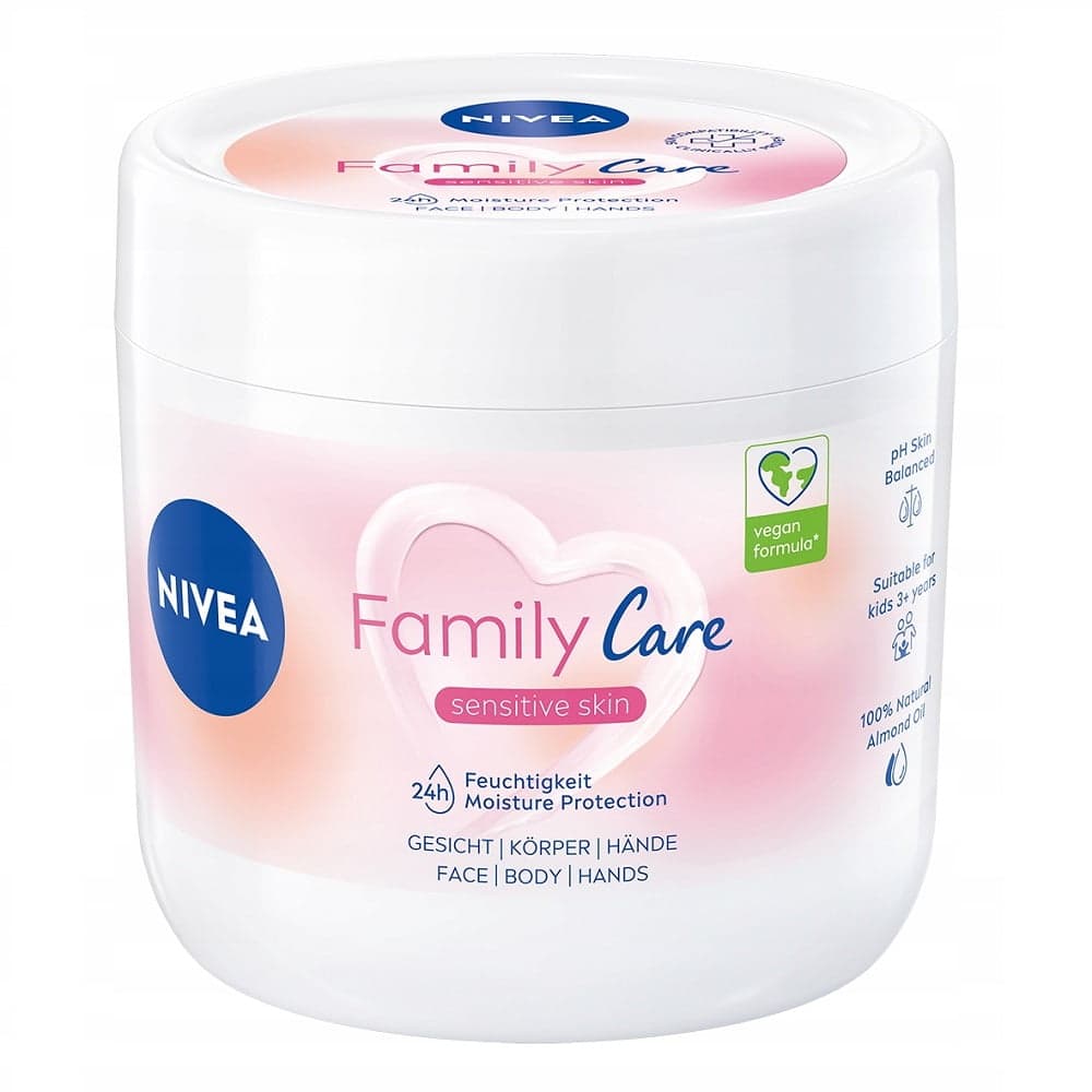 

Nivea Family Care Lekki Krem nawilżający do twarzy,ciała i dłoni 450ml