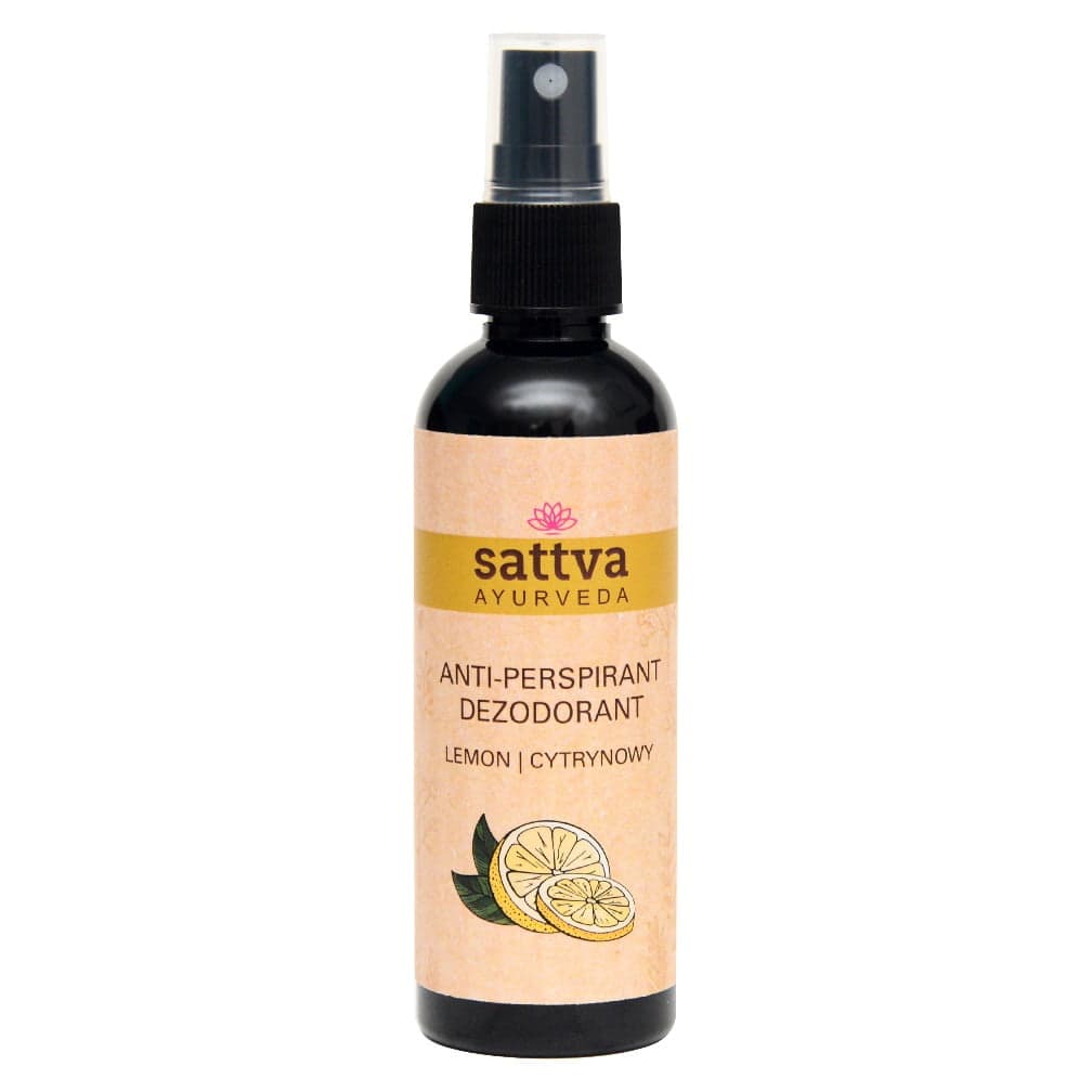 

Sattva Ayurveda Anti-Perspirant naturalny antyperspirant w spray'u Cytrynowy 80ml