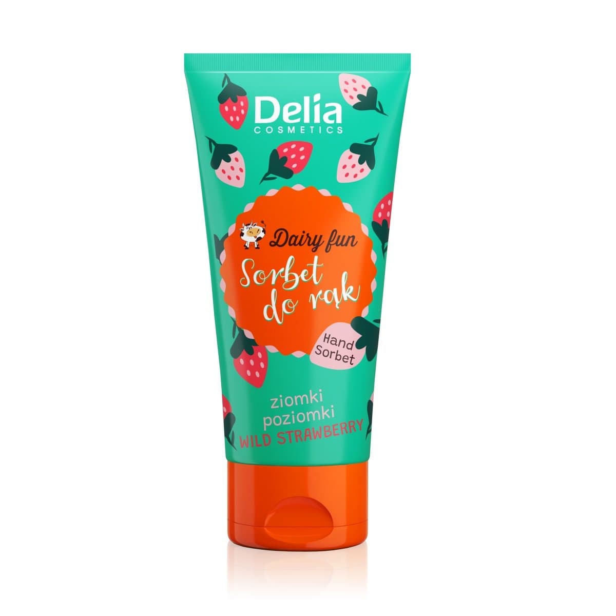 

Delia Dairy Fun sorbet do rąk Ziomki Poziomki 50ml