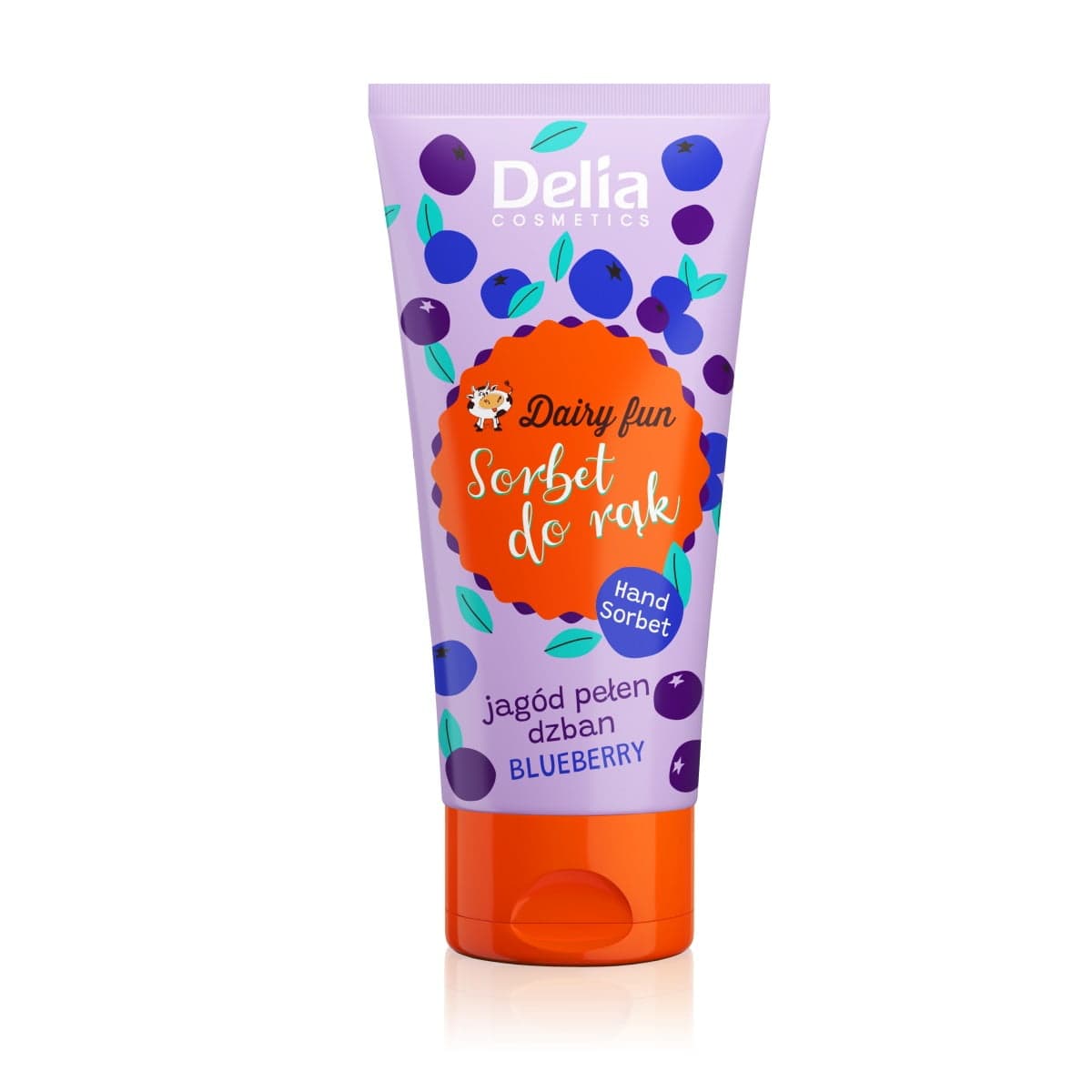

Delia Dairy Fun sorbet do rąk Jagód Pełen Dzban 50ml