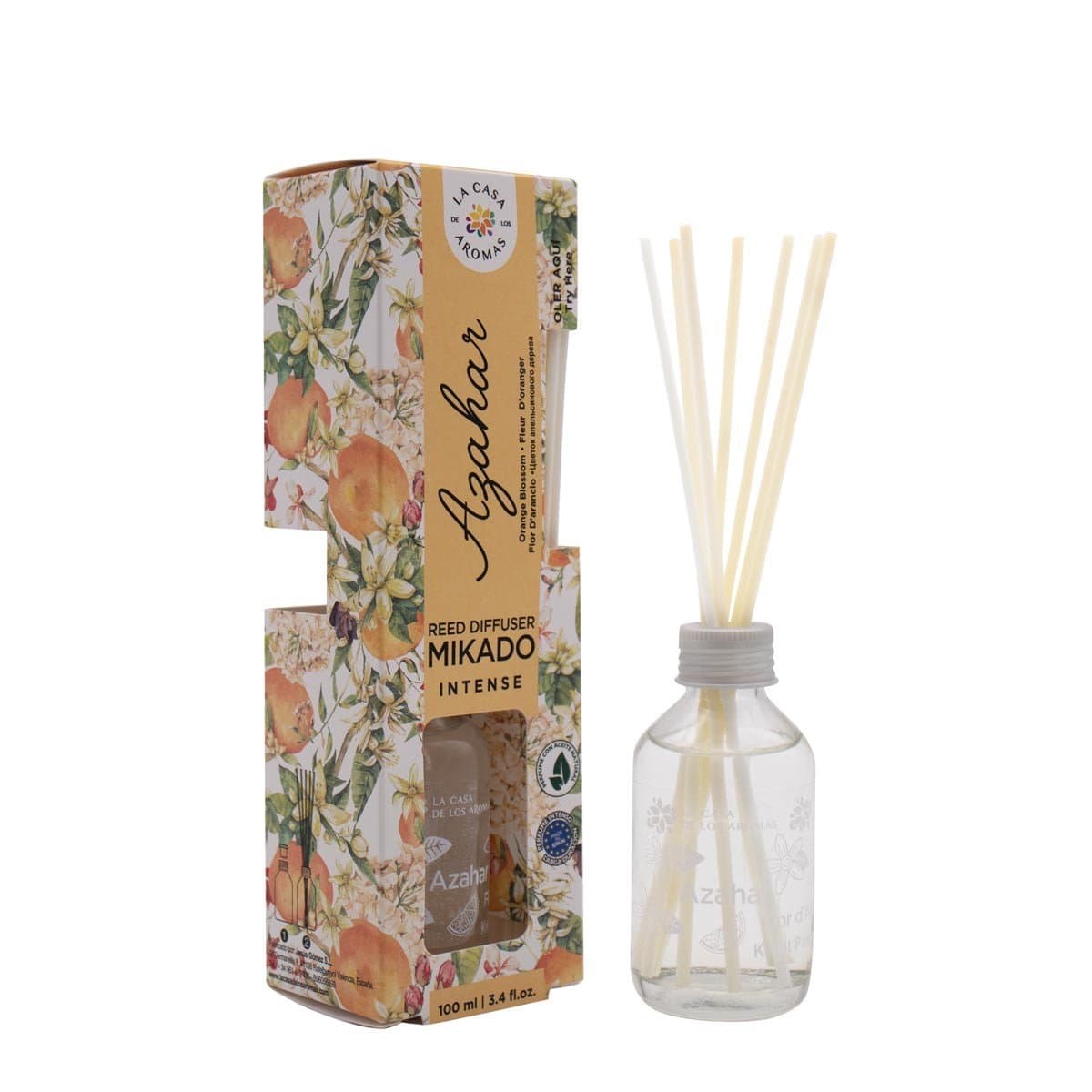 

La Casa de los Aromas Mikado Intense patyczki zapachowe Kwiat Pomarańczy 100ml