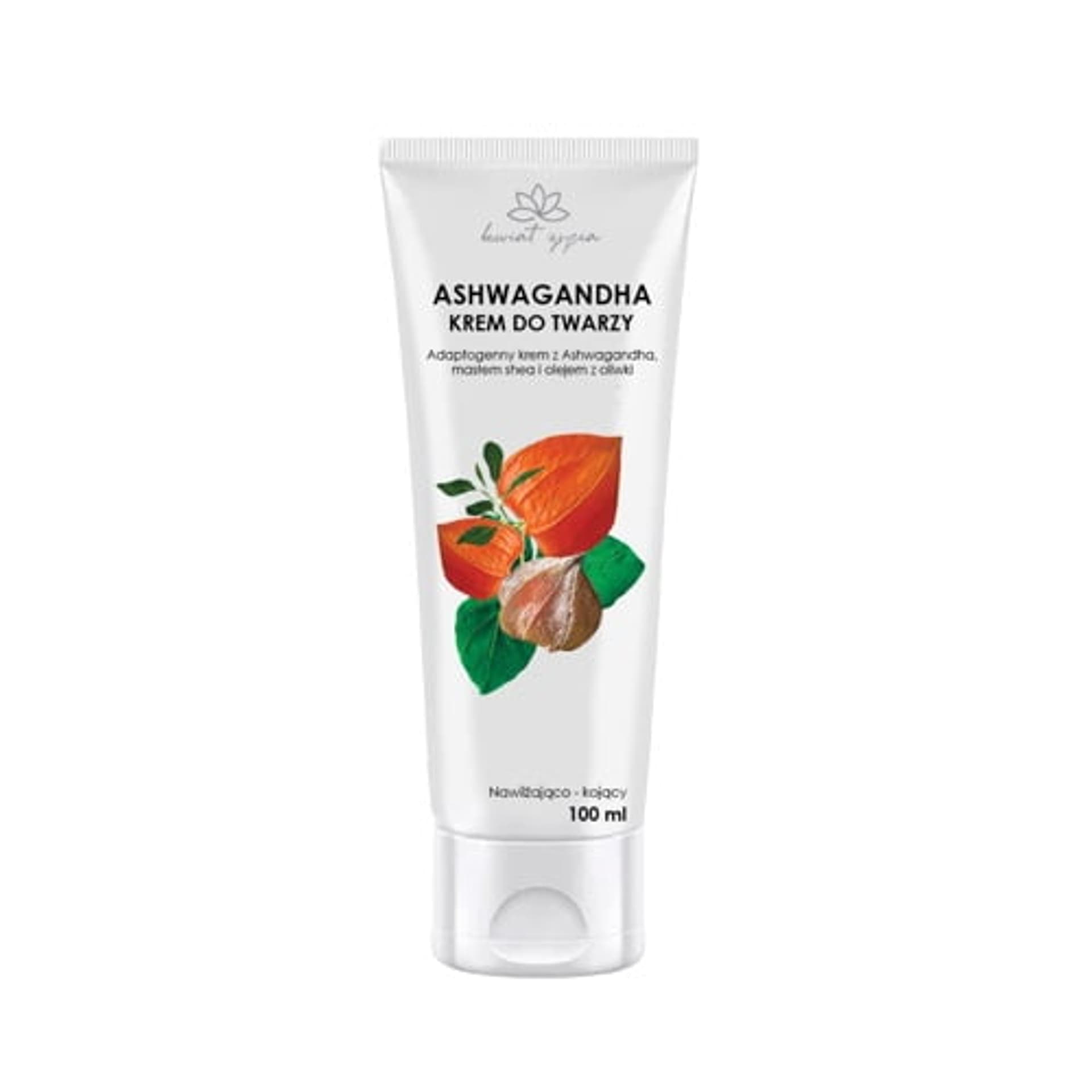 

Kwiat Życia Ashwagandha krem do twarzy nawilżająco-kojący 100ml