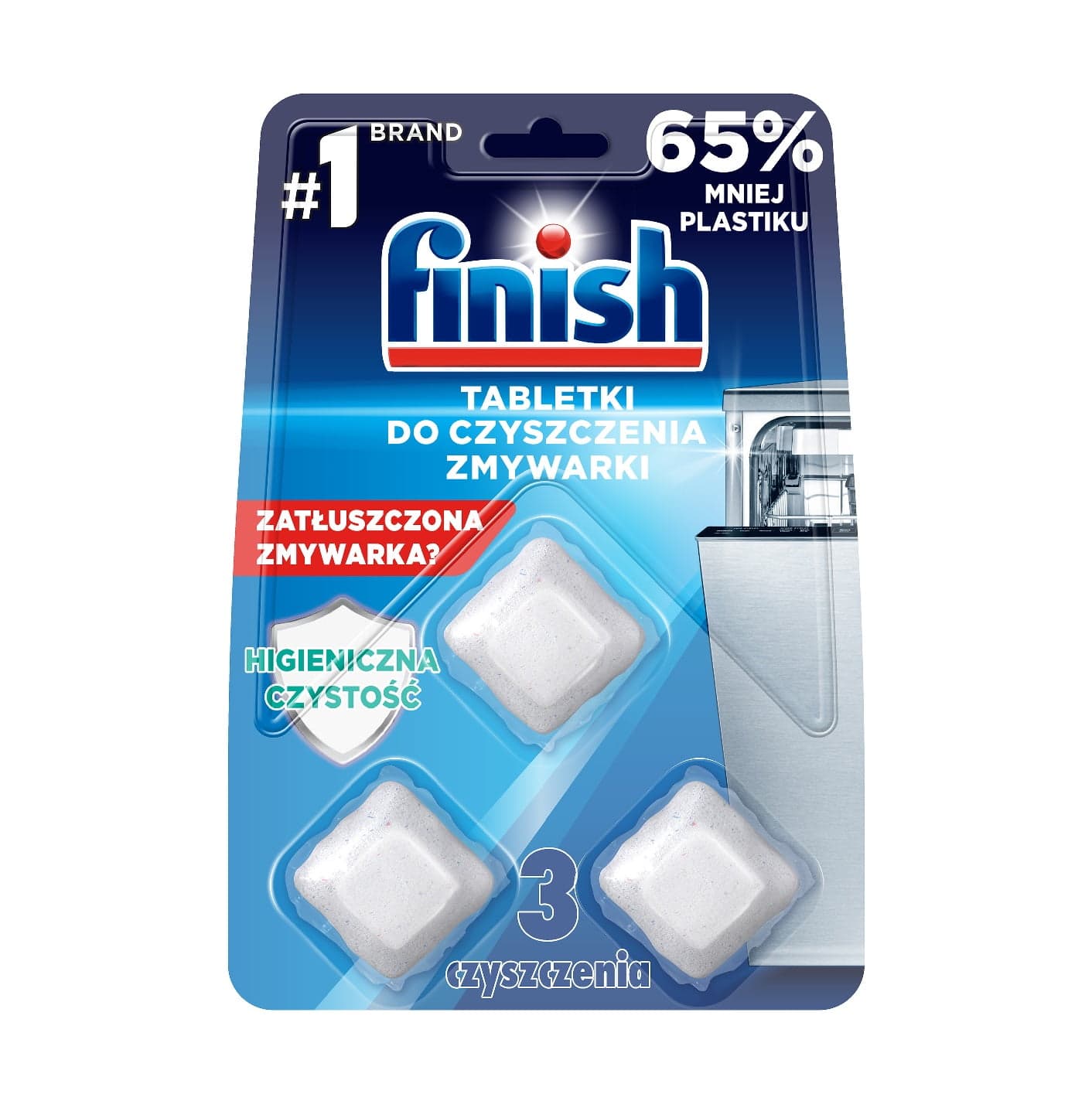 

Finish Tabletki do czyszczenia zmywarki 3 szt