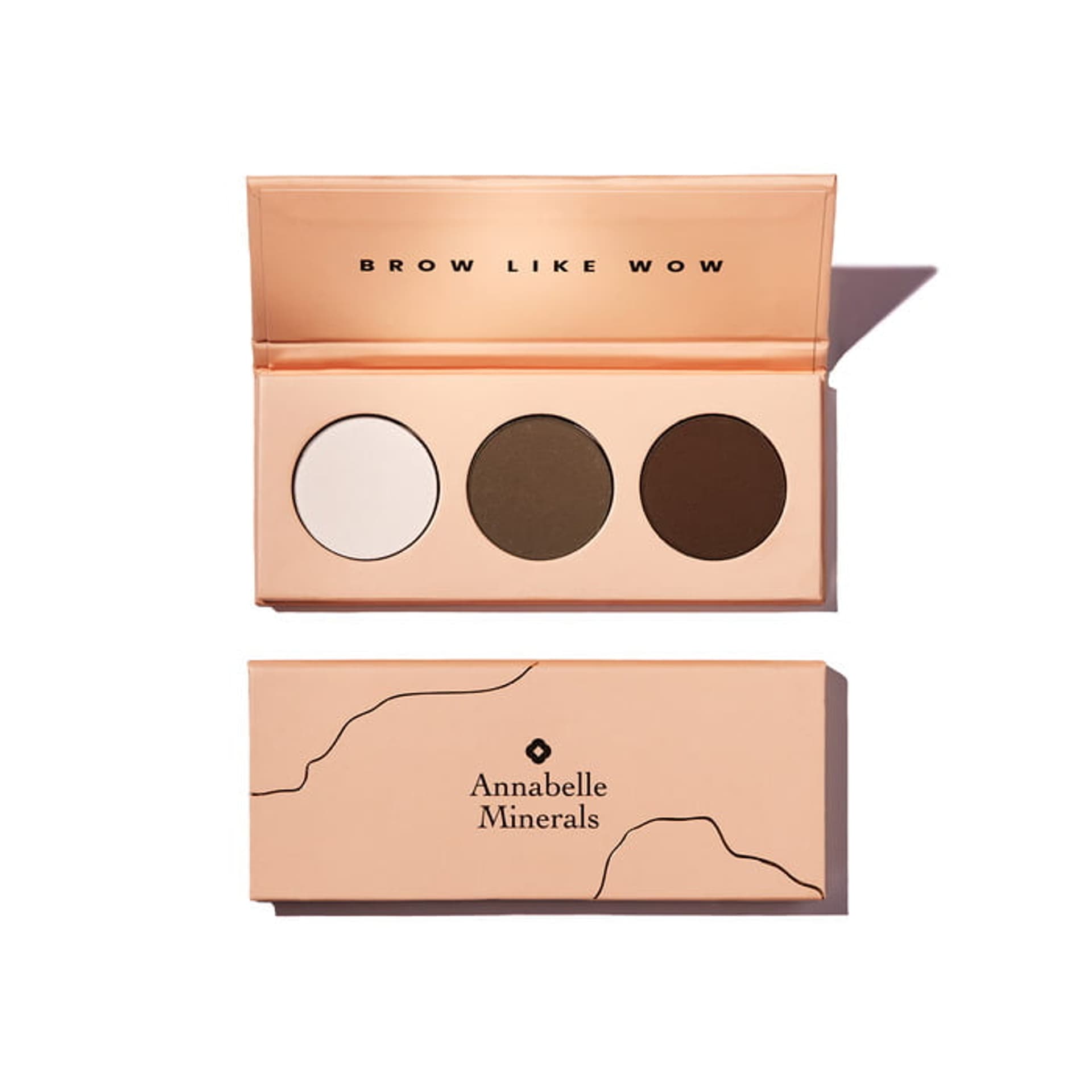 

Annabelle Minerals Brow Like Wow paletka cieni do brwi 3x1.3g