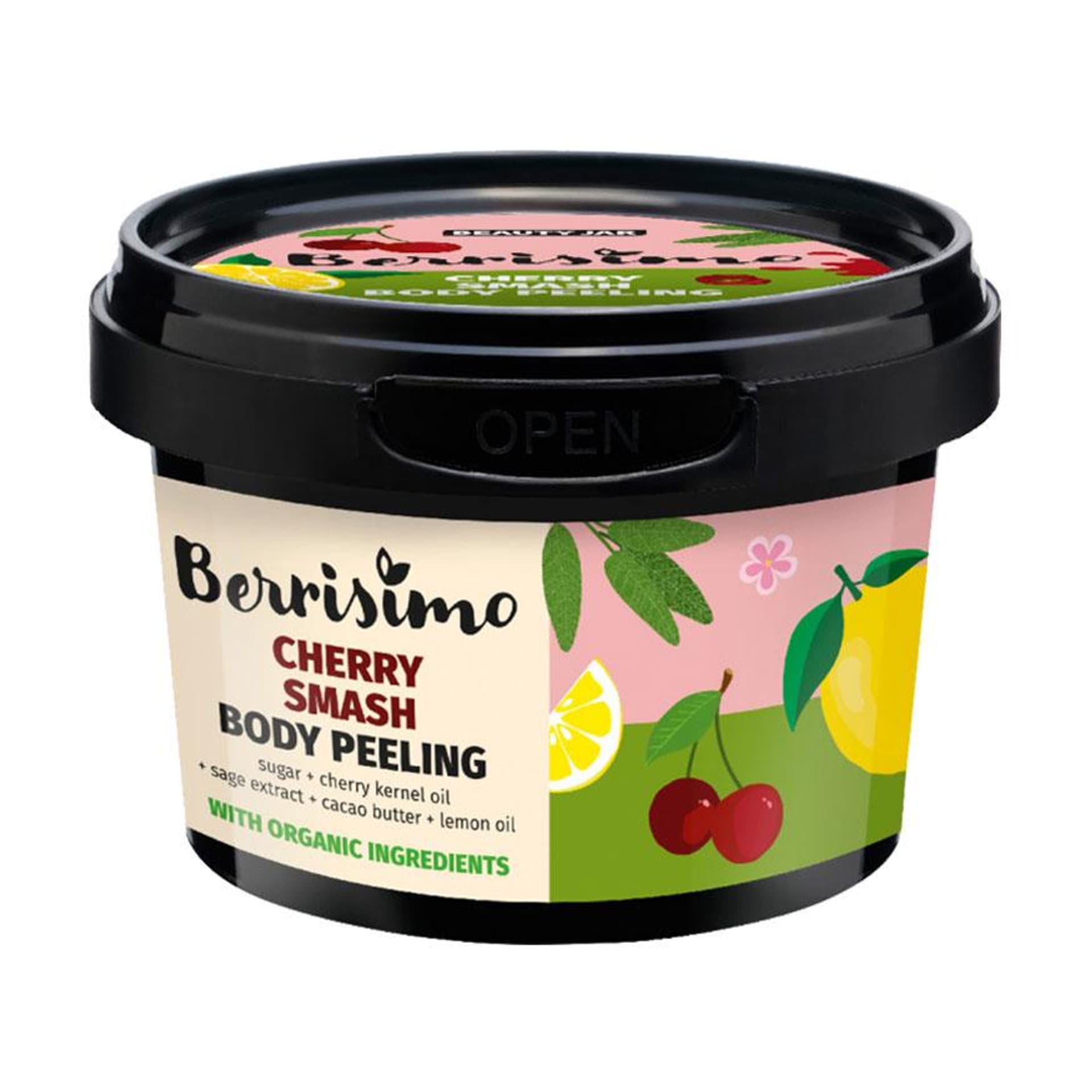 

BEAUTY JAR Berrisimo Cherry Smash peeling do ciała 300g
