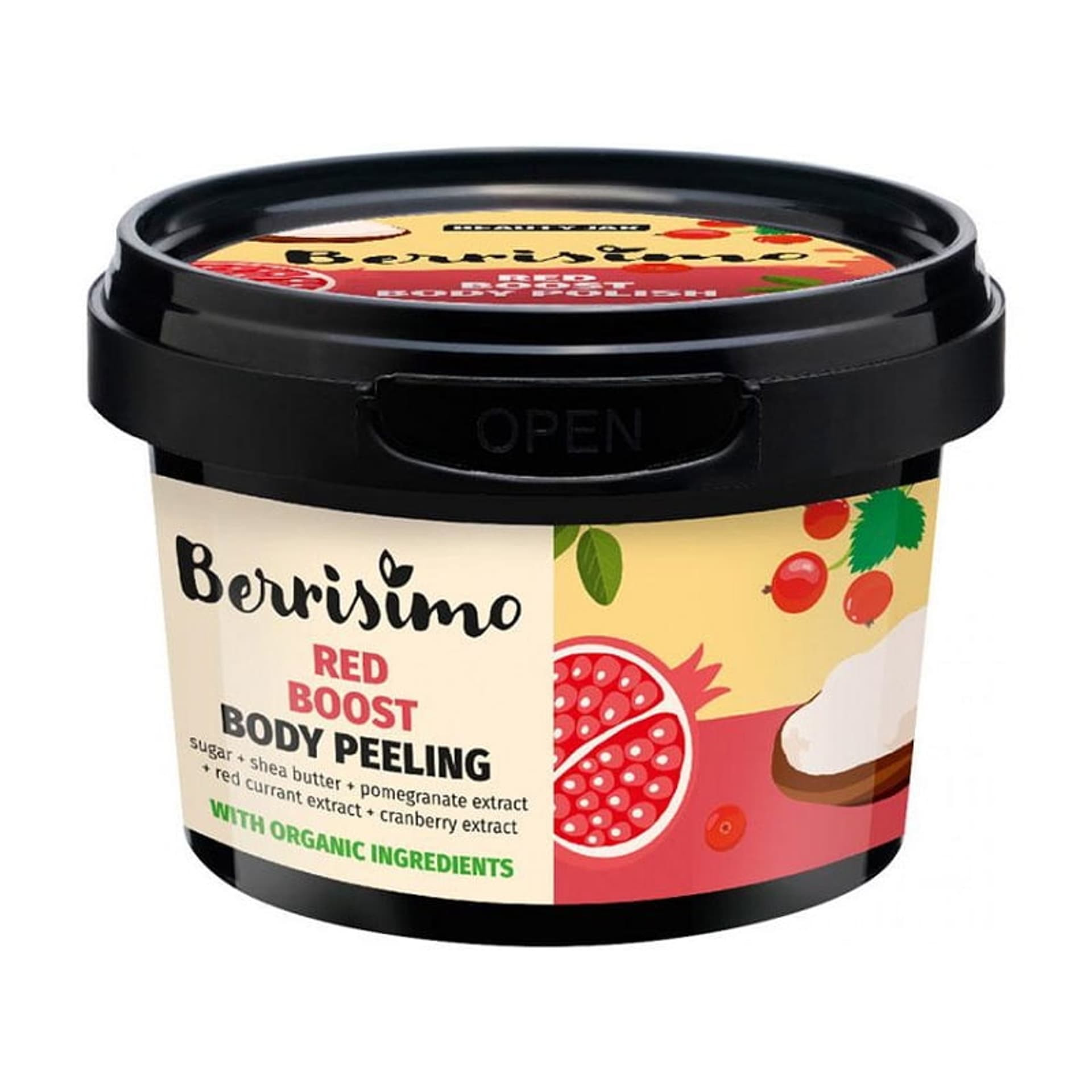 

BEAUTY JAR Berrisimo Red Boost peeling do ciała 300g