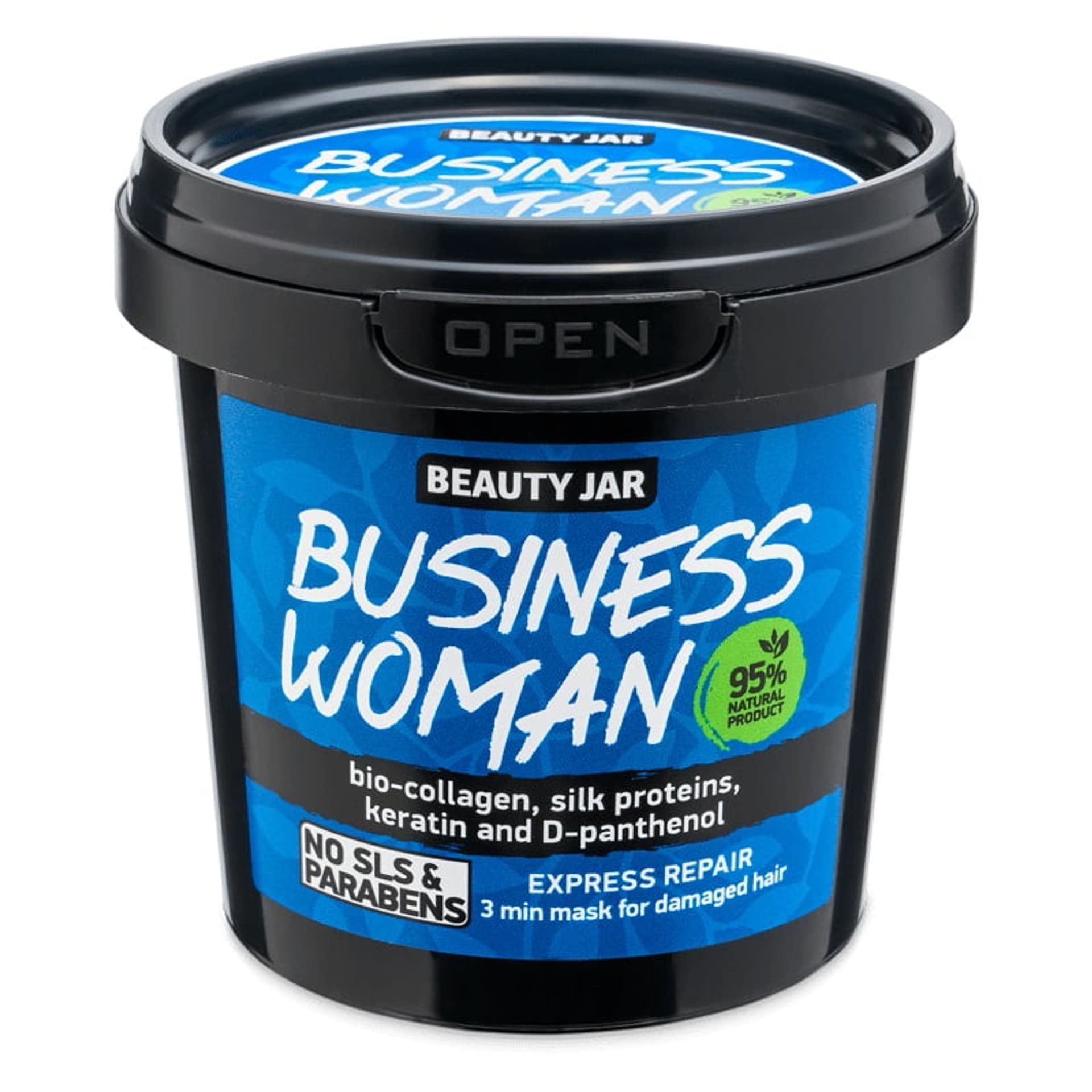 

BEAUTY JAR Business Woman 3-minutowa maska do włosów zniszczonych 150g
