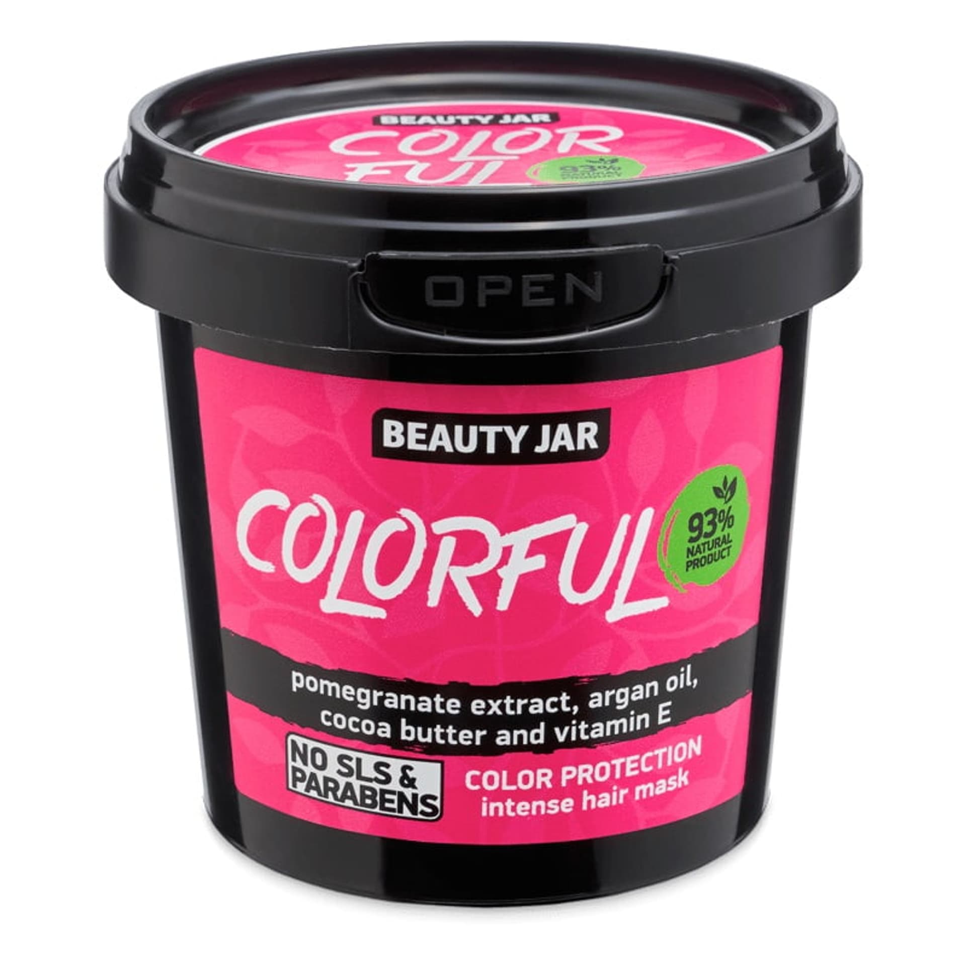

BEAUTY JAR Colorful intensywna maska chroniąca kolor włosów farbowanych 150g
