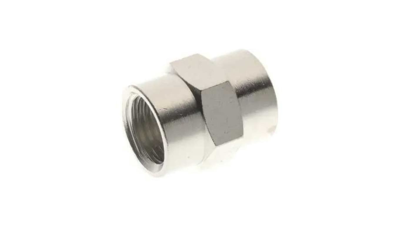 

Mufa mosiężna niklowanaG1/4w, 3000 1/4
