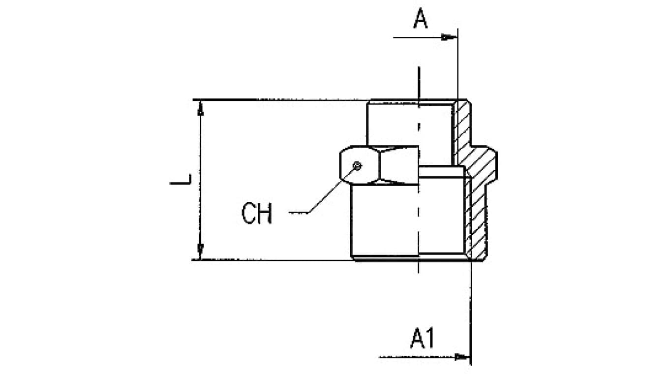 

Mufa redukcyjna mosiężna niklowana G1/4w na G1/2w, 3010 1/4-1/2