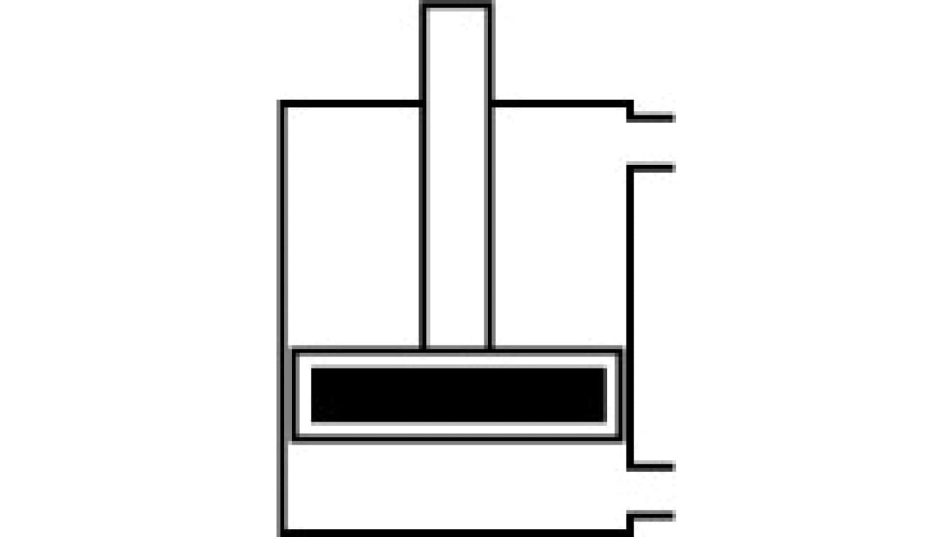 

Siłownik pneumatyczny kompaktowy ISO21287 z jednostronnym tłoczyskiem z gwintem wewn. Średnica tłoka 80mm skok 25mm,NSKI080.0025