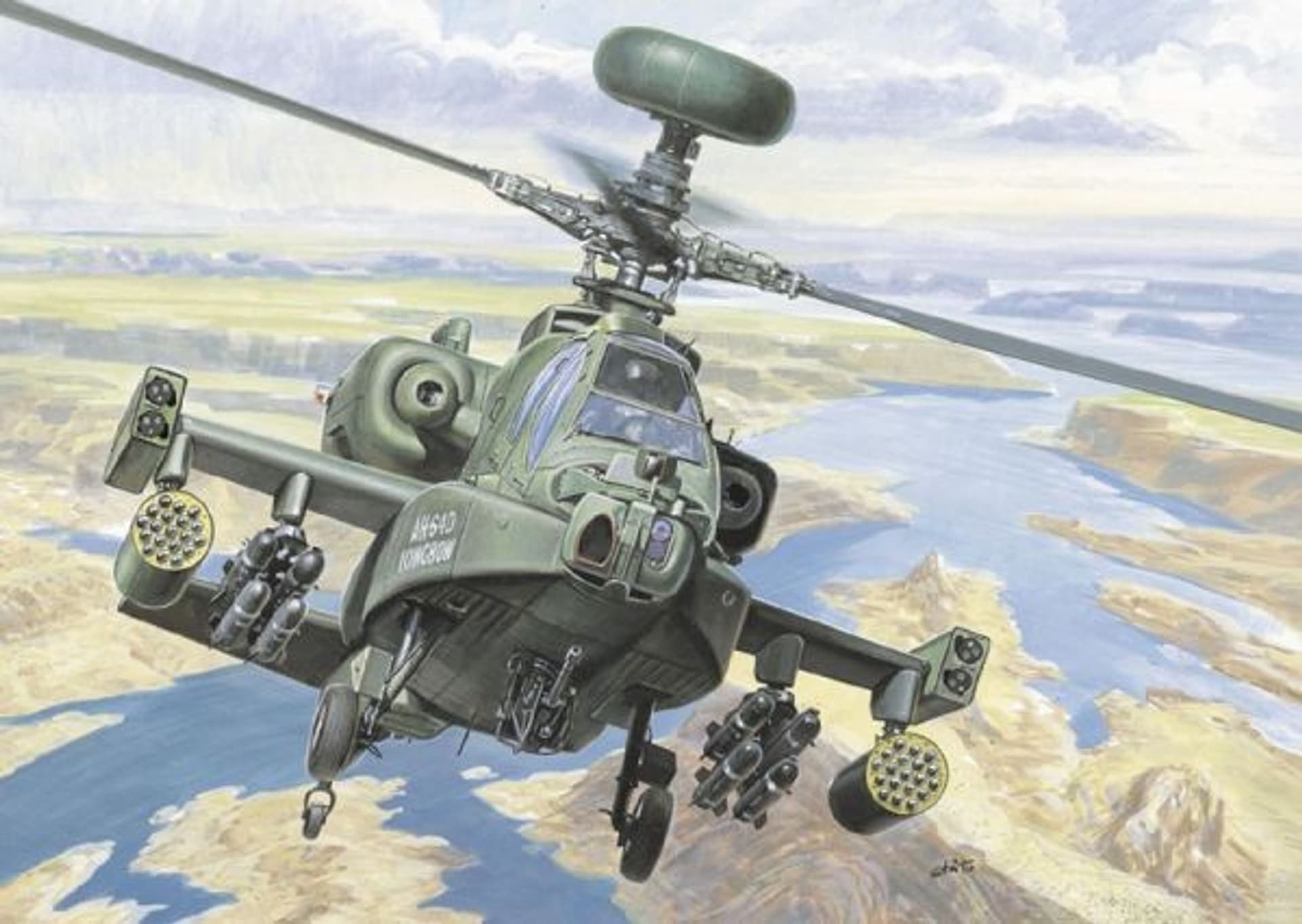 

ITALERI AH-64D Longbow A pache