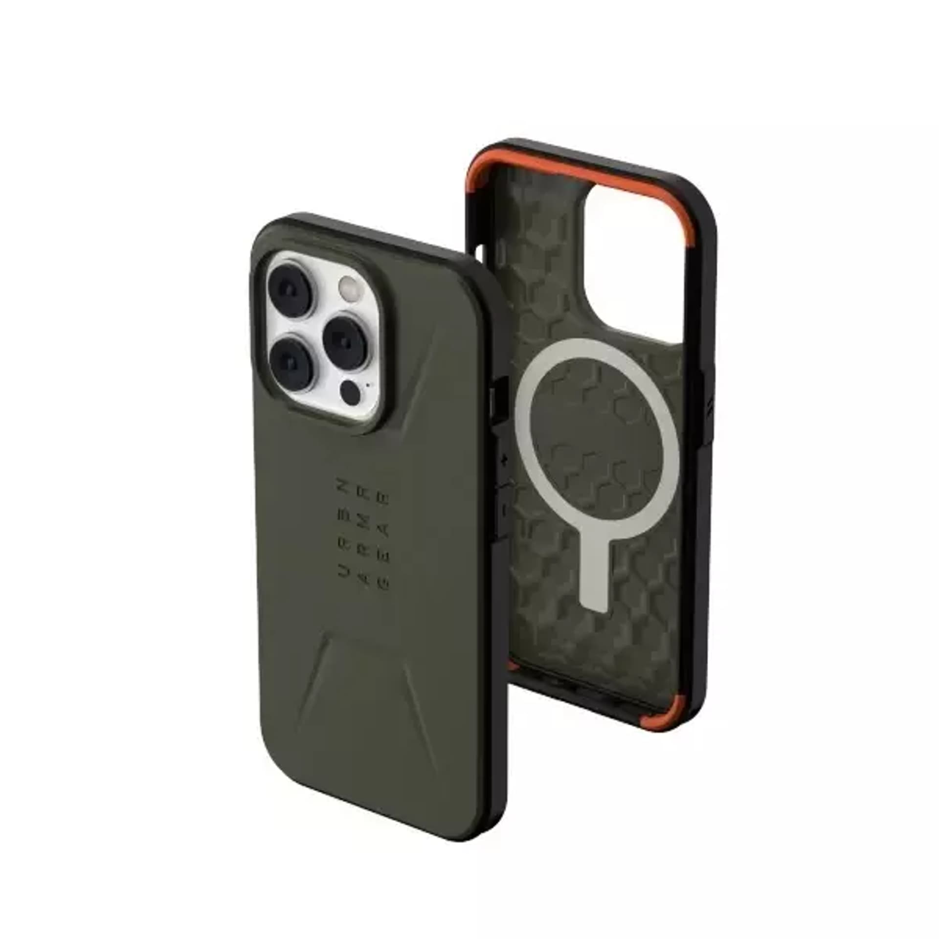 

UAG Civilian - obudowa ochronna do iPhone 14 Pro kompatybilna z MagSafe (olive)