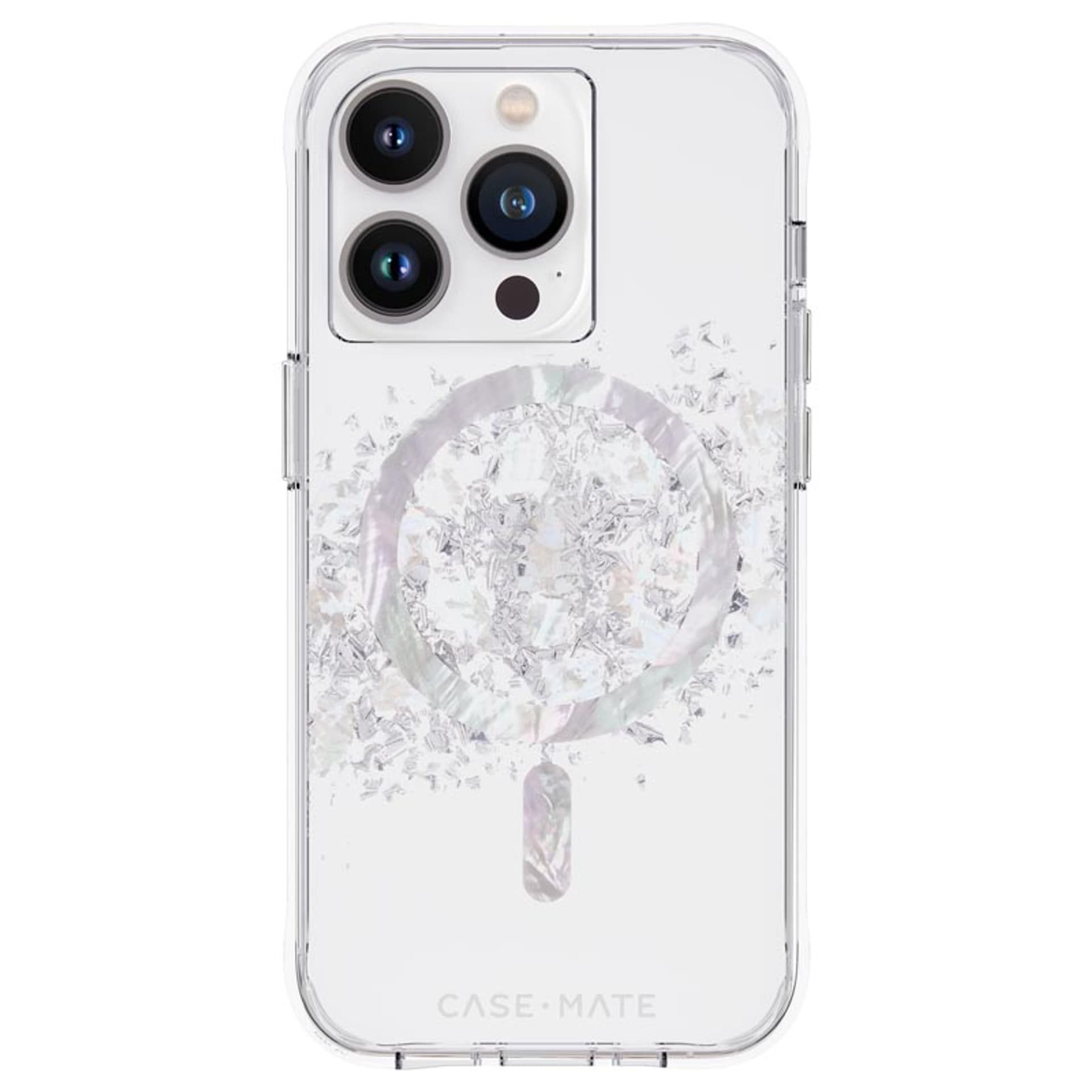

Case-Mate Karat MagSafe - Etui iPhone 14 Pro zdobione masą perłową (A Touch of Pearl)