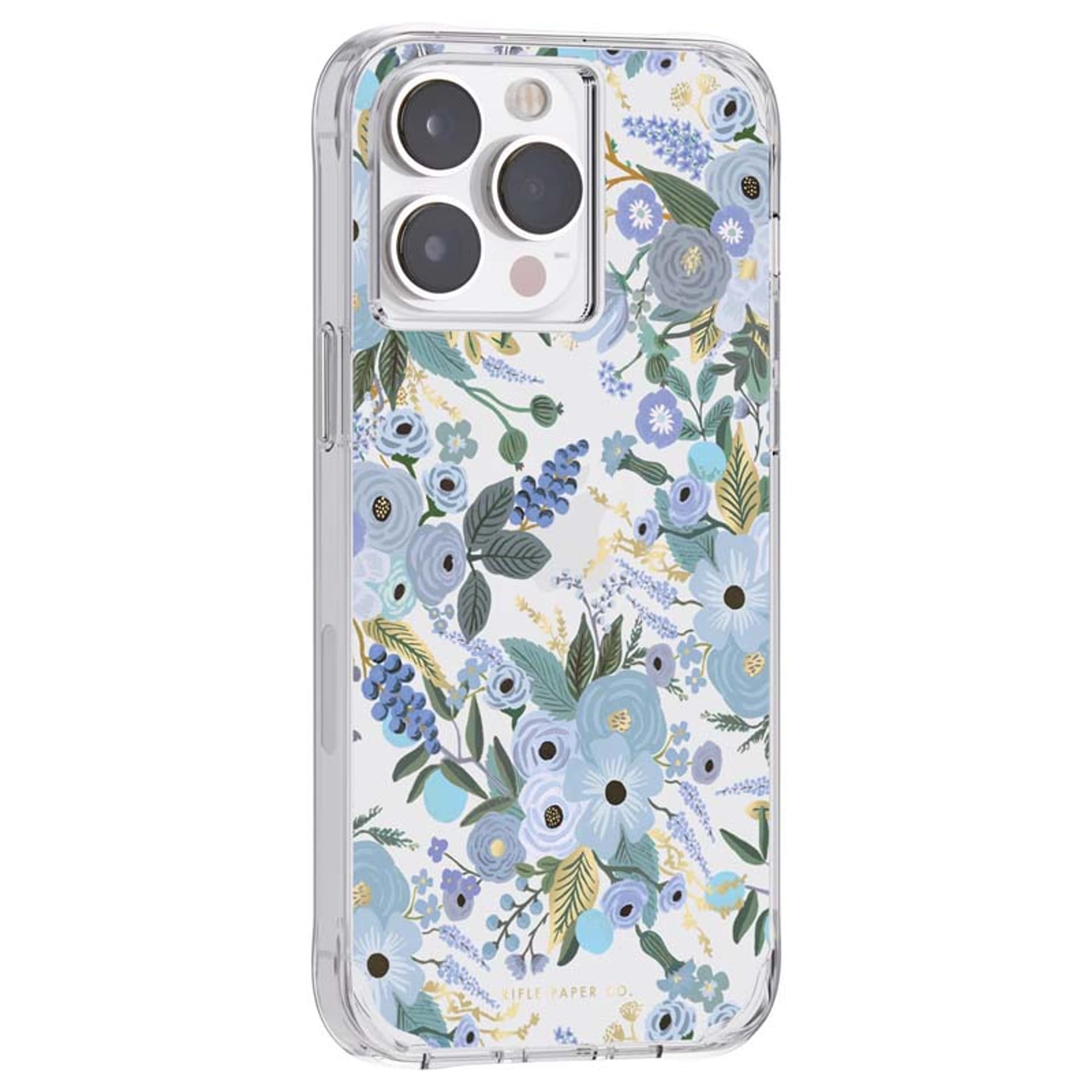 

Rifle Paper Clear - Etui iPhone 14 Pro Max (Garden Party Blue)