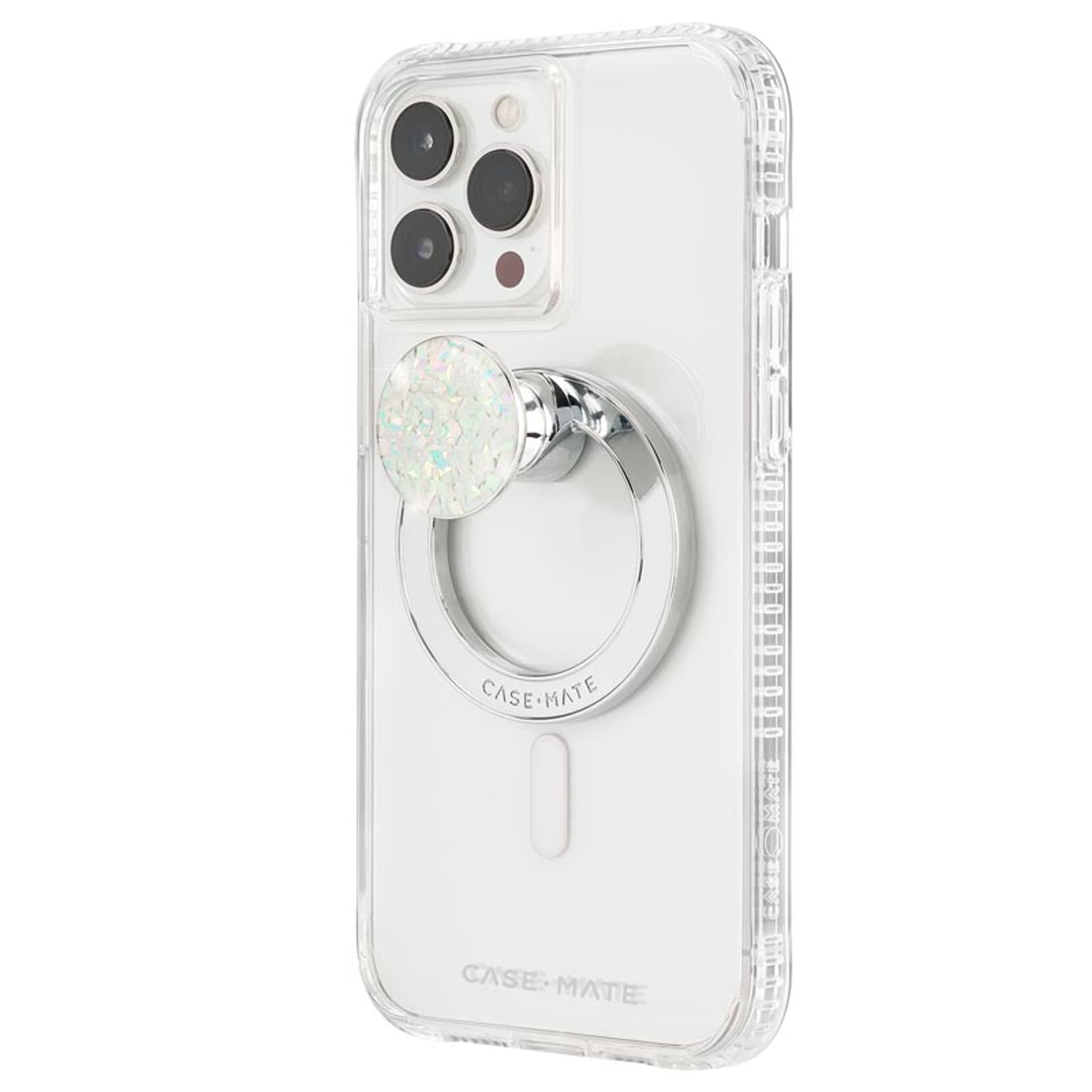 

Case-Mate Magnetic Mini Grip - Uchwyt MagSafe na palec z funkcją podstawki (Twinkle Diamond)