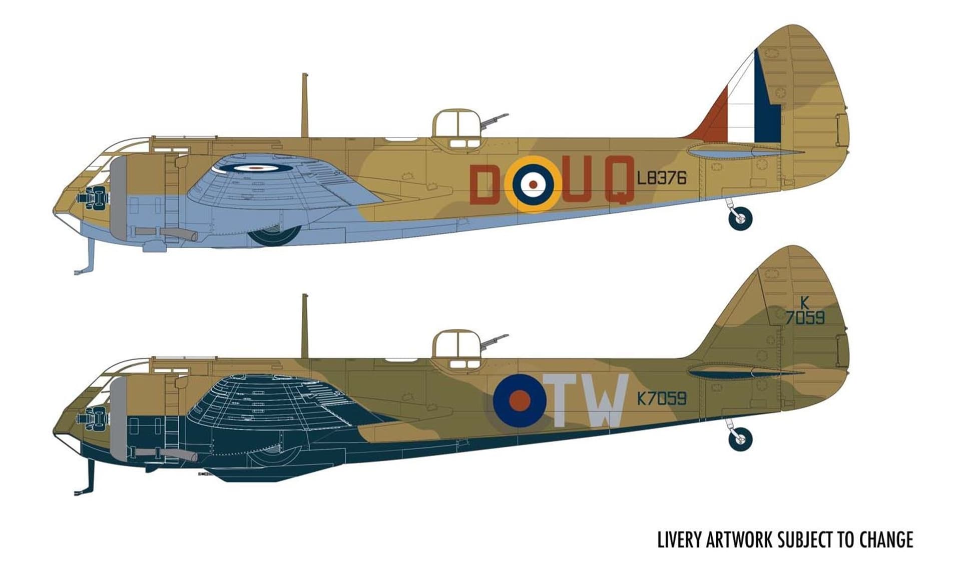 

Model do sklejania Bristol Blenheim Mk.1 1/48