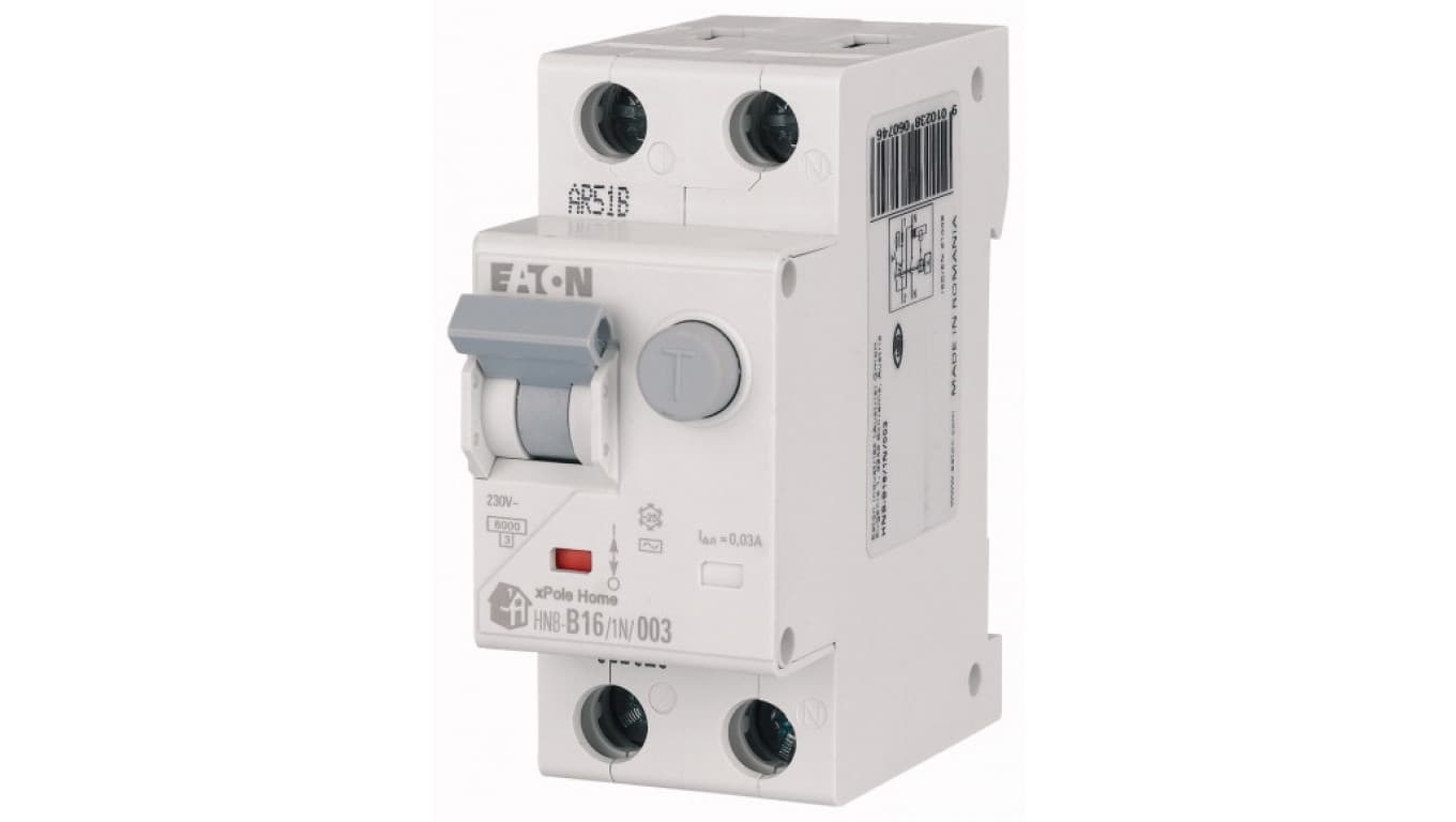 

Wyłącznik różnicowo-nadprądowy 2P 10A 0,03A typ AC xPole Home HNB-C10/1N/003 195125