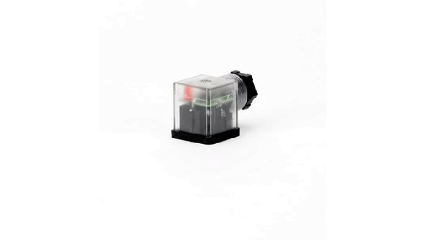 

Wtyk 2+PE 16A 24V AC/DC M20 IP65 z diodą LED do cewek BB 042N0263