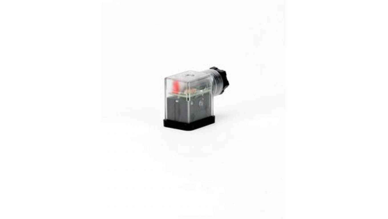 

Wtyk 2+PE 16A 230V AC/DC M20 IP65 z diodą LED do cewek BB 042N0265