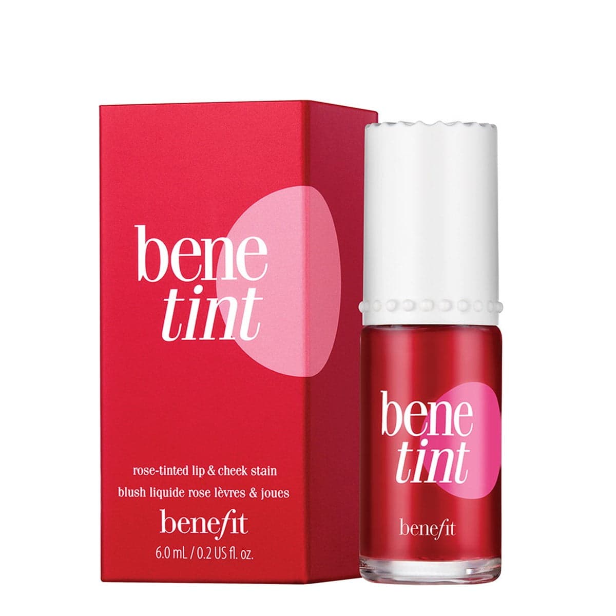 

Benefit Benetint Cheek Lip Stain róż w płynie do ust i policzków Czerwony 6ml