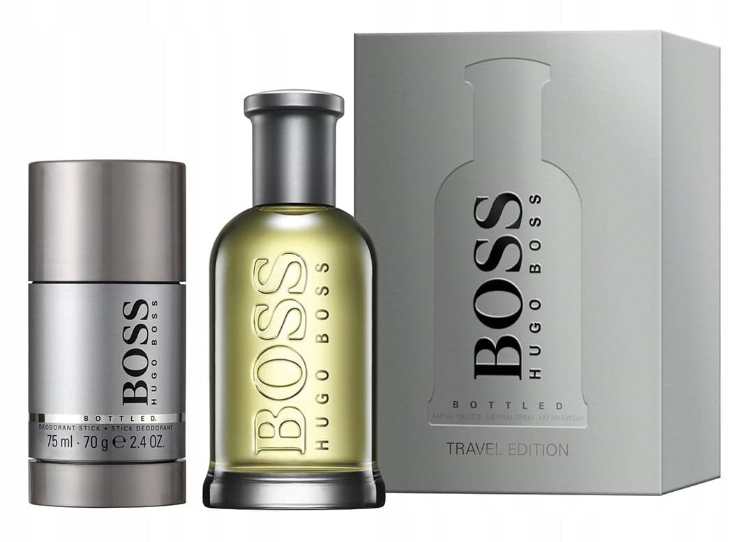 

Hugo Boss Bottled Travel Edition zestaw EDT 100ml + dezodorant sztyft 75ml