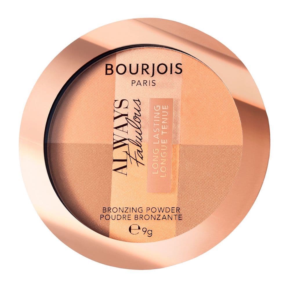 

Bourjois Always Fabulous Bronzing Powder bronzer uniwersalny rozświetlający 001 Medium 9g