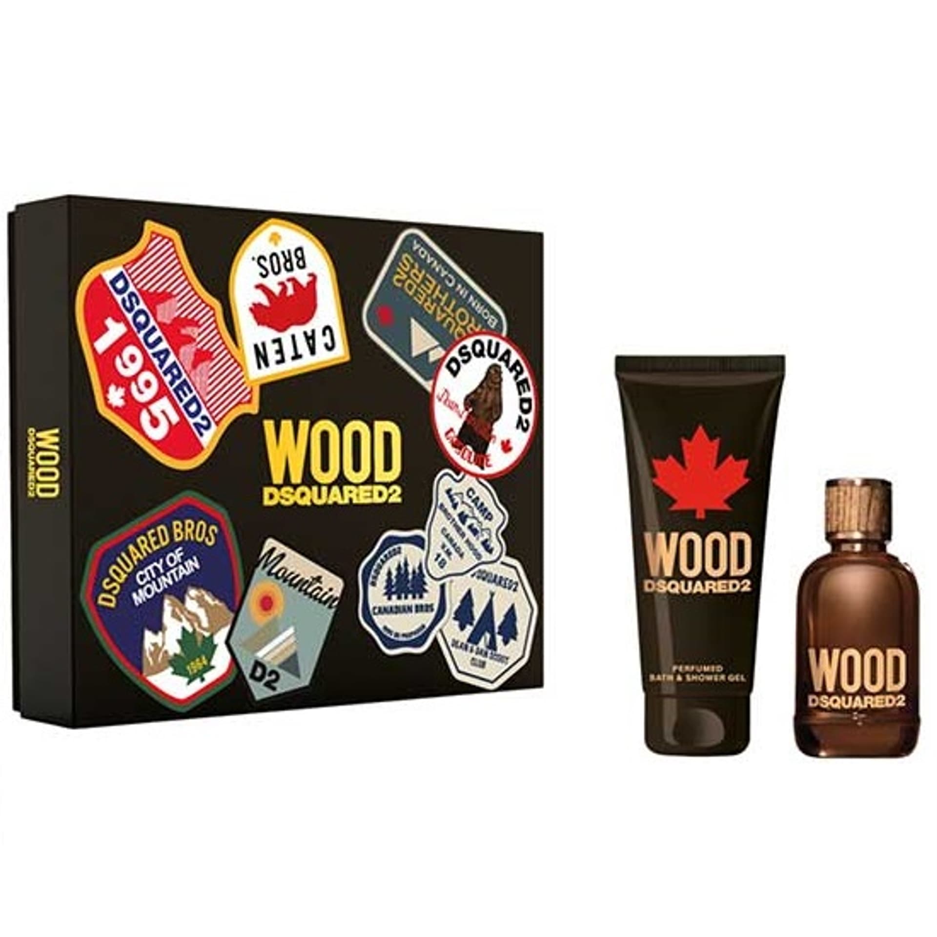 

Dsquared2 Wood Pour Homme zestaw EDT 100ml + żel pod prysznic 150ml