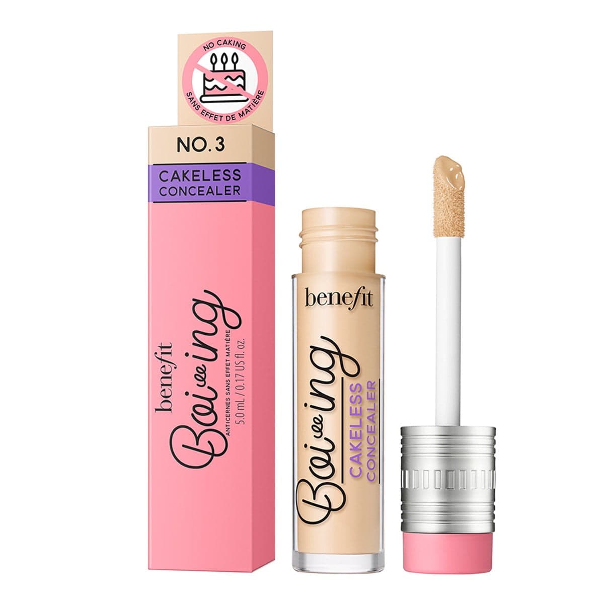 

Benefit Boi-Ing Cakeless Concealer mocno kryjący korektor w płynie 03 Light Neutral 5ml