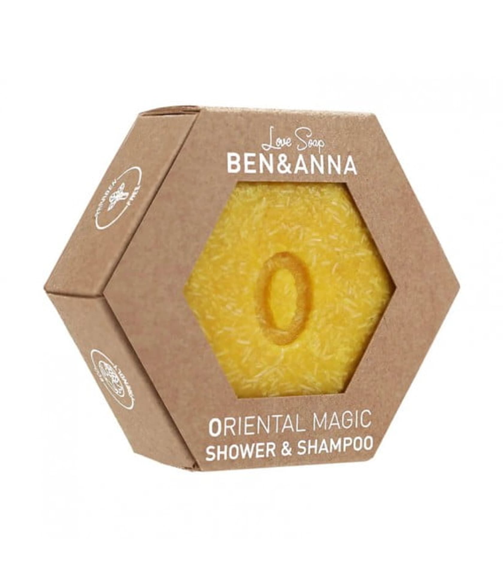 

BenAnna Shower Shampoo szampon i żel pod prysznic w kostce Oriental Magic 60g