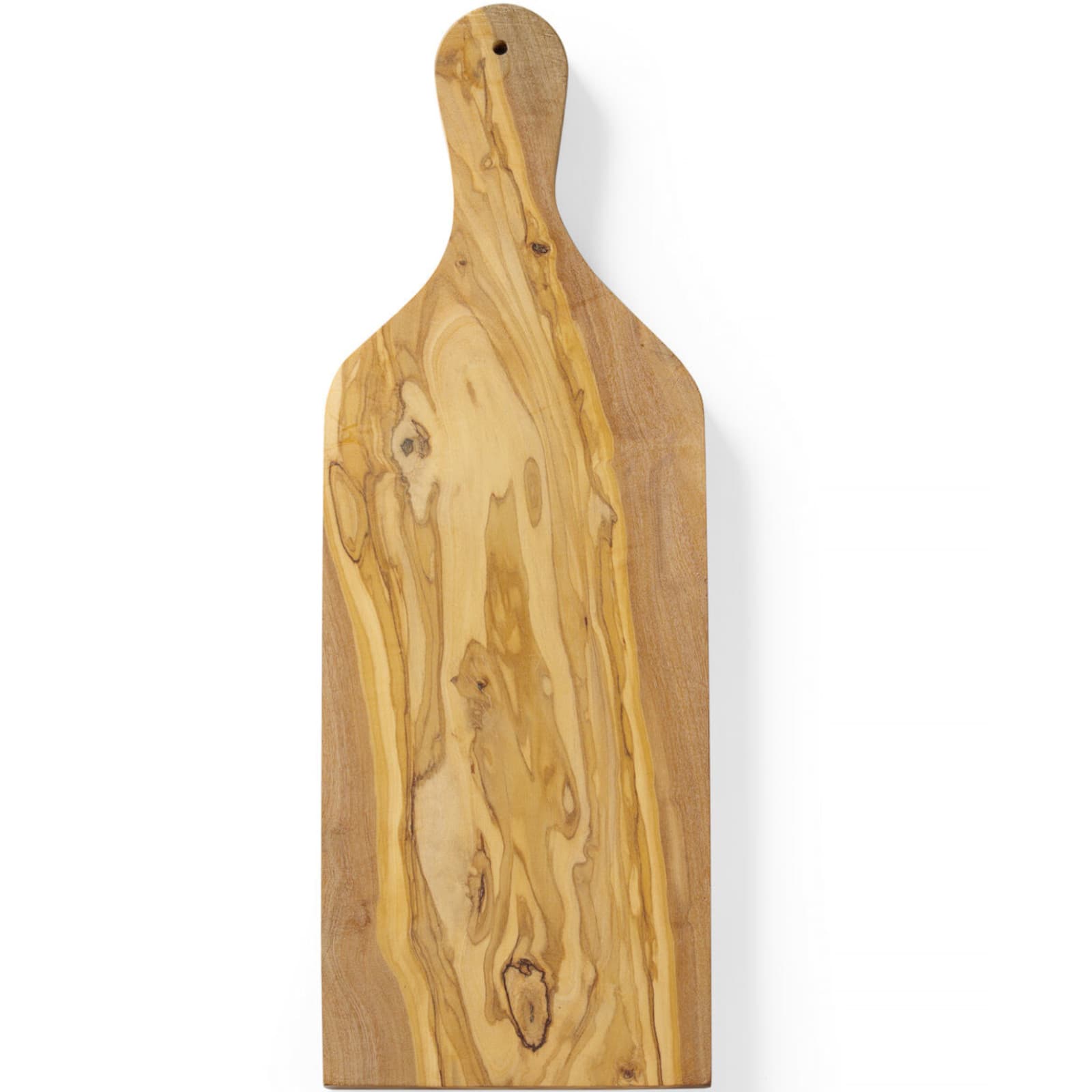 

Deska do serwowania z drewna oliwnego z uchwytem 400 x 140 x 18 mm - Hendi 505250