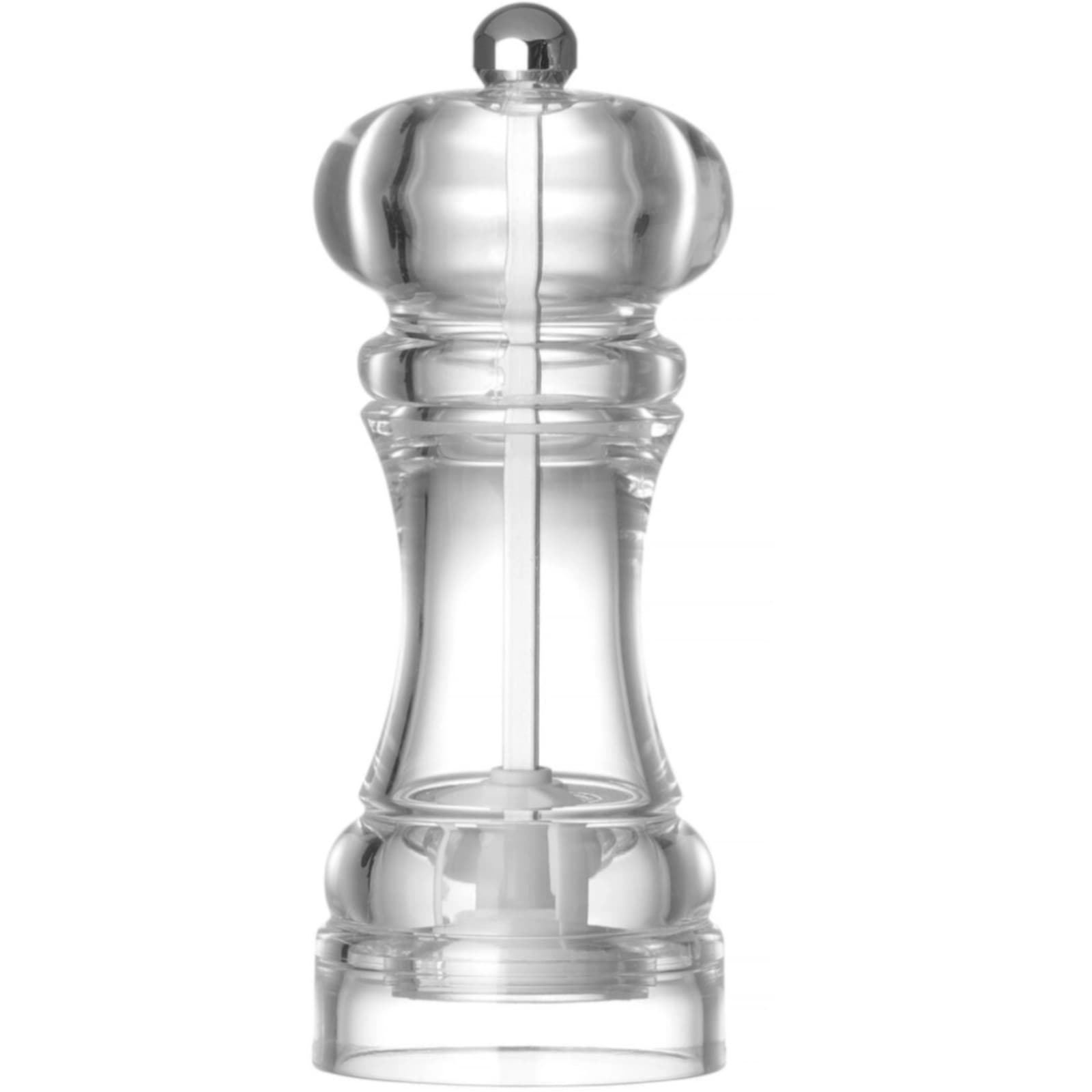 

Młynek do mielenia soli przypraw przeźroczysty śr. 56 x 145 mm - Hendi 469514