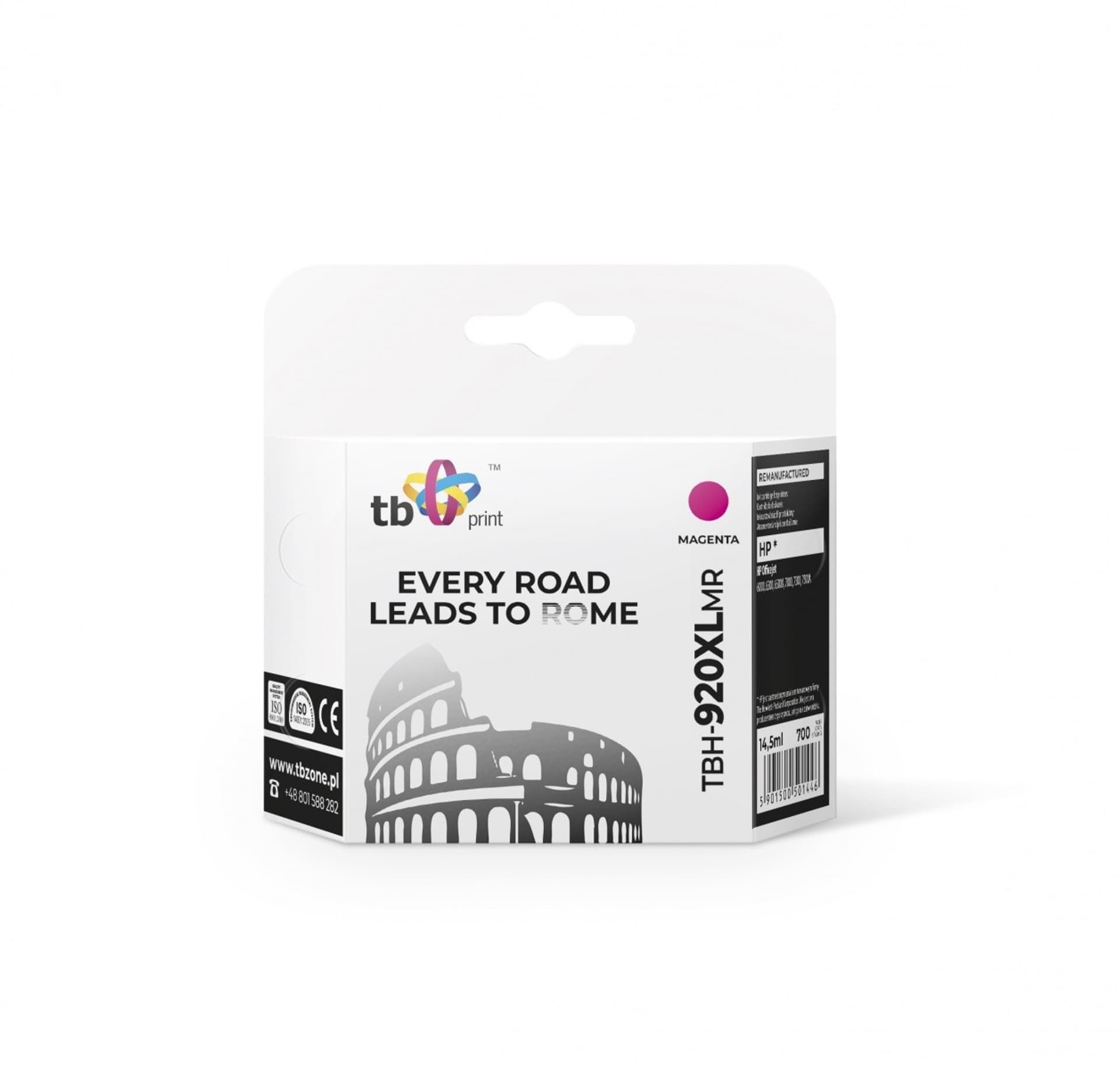 

Wkład TB PRINT TBH-920XLMR Zamiennik HP CD973AE TBH-920XLMR