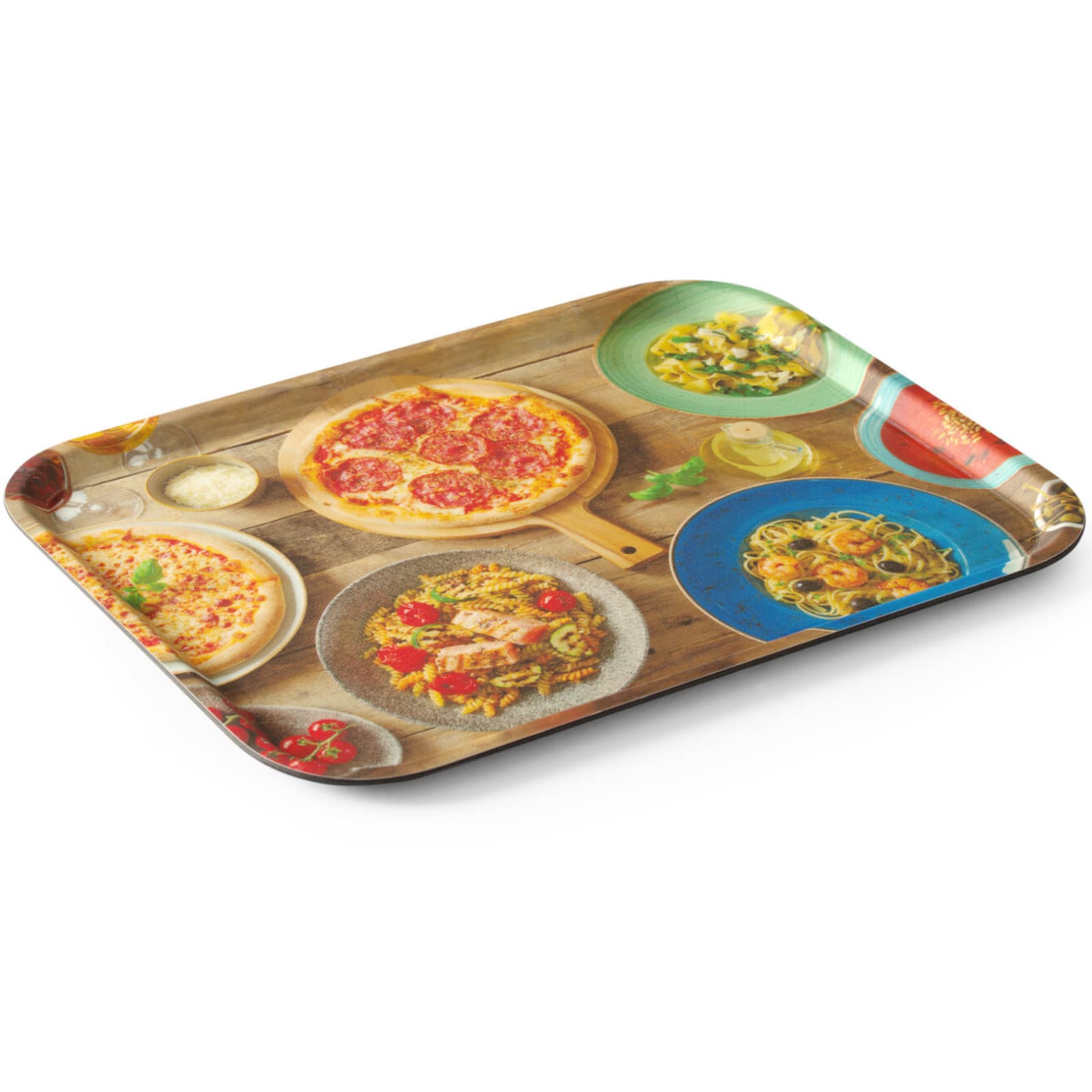 

Taca antypoślizgowa do serwowania tasty pizza pasta 330 x 430 mm - Hendi 508015