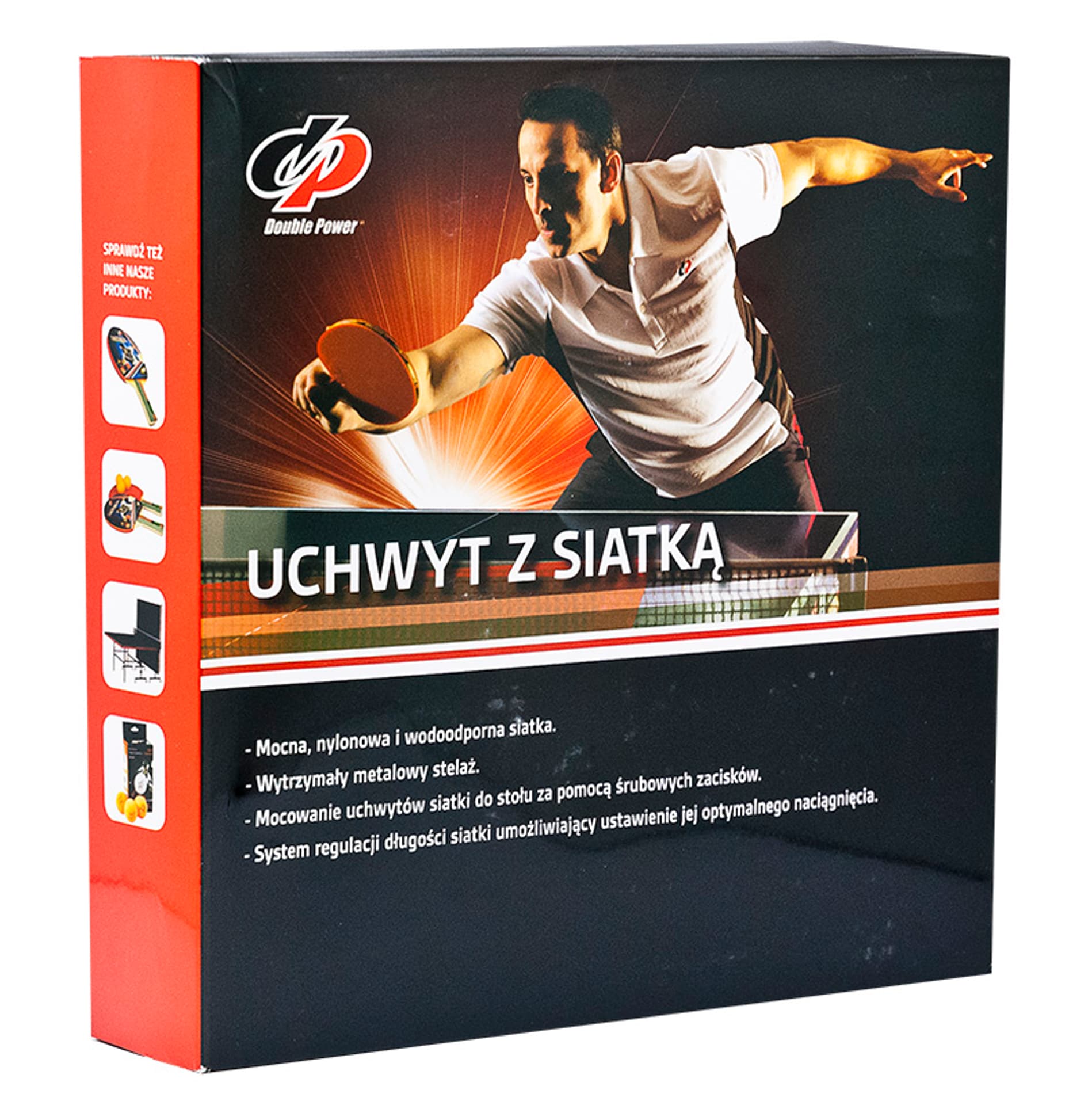 

UCHWYT Z SIATKĄ DOUBLE POWER